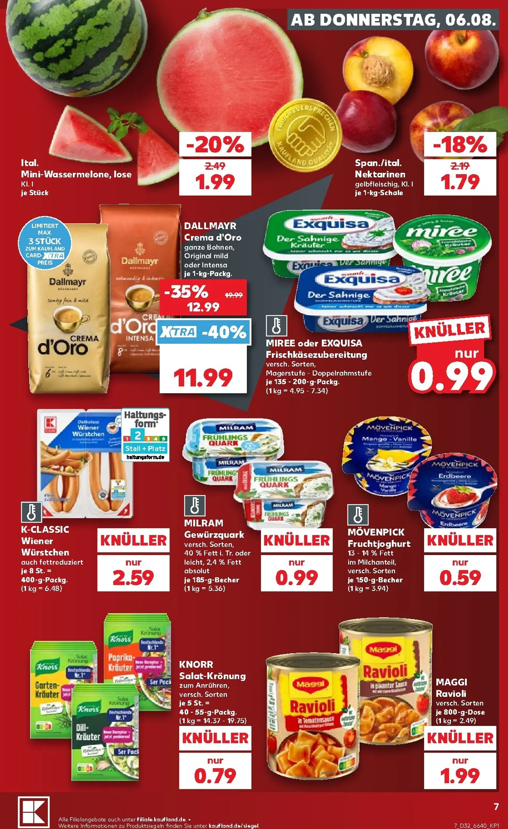 Kaufland Prospekt nächste Woche – von Donnerstag 06.08.2026 bis Mittwoch 12.08.2026 von 6. August bis 12. August 2026 - Prospekt seite 8