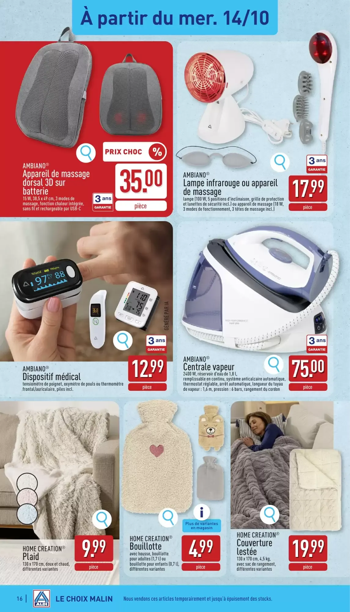 ALDI LE CHOIX MALIN van 12 oktober tot 17 oktober 2026 - folder pagina 16