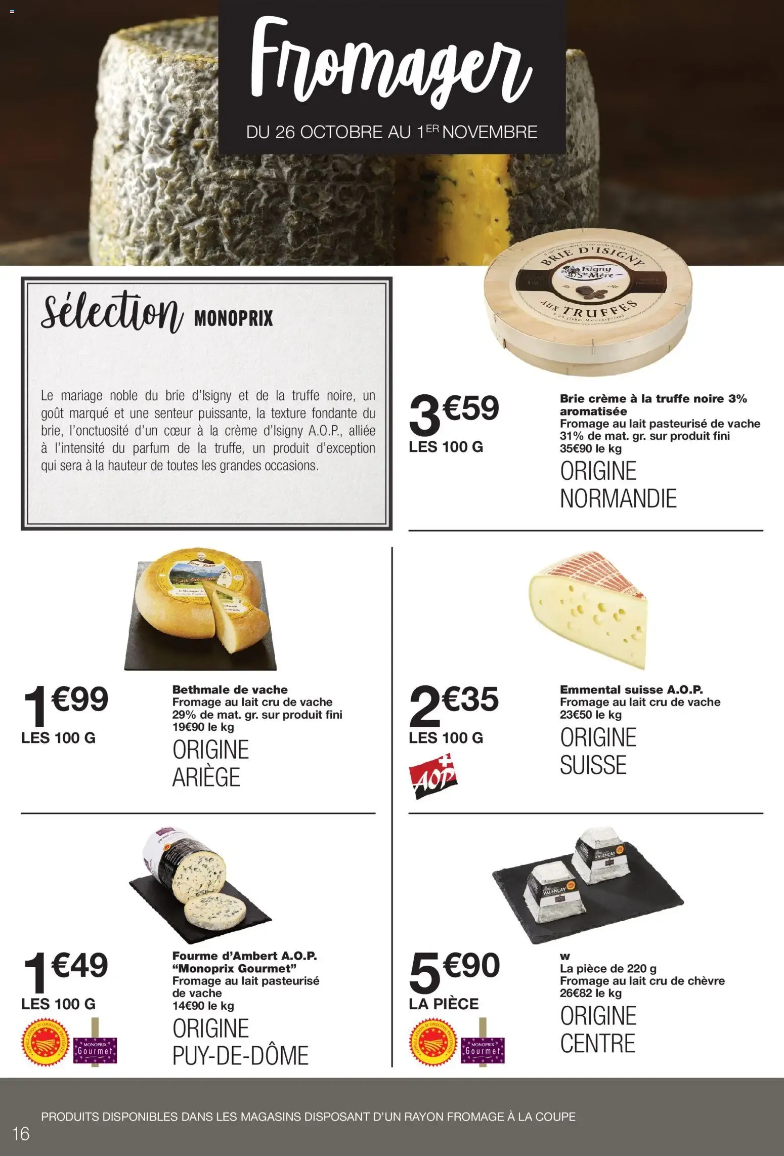 Monoprix: Viva Mexico - 50% en la 2da unidad de dulces du 20 octobre au 1 novembre 2026 - Catalogue page 16