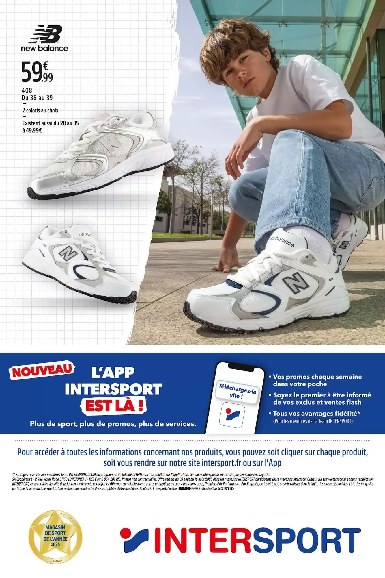 Intersport - Engagés pour une rentrée moins chère du 3 août au 16 août 2026 - Catalogue page 5