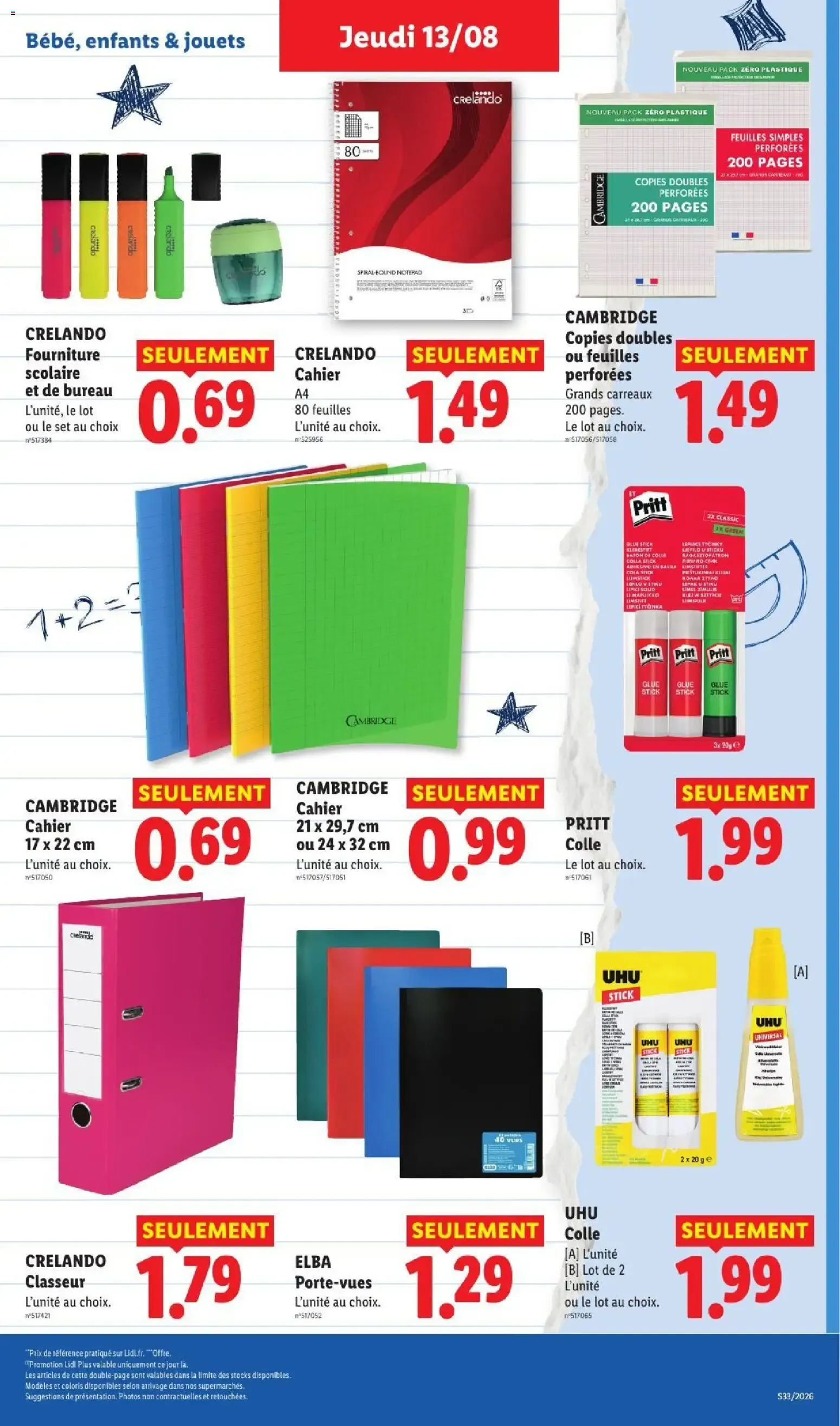 Catalogue LIDL du 13/08/2026 | Promo prospectus en ligne du 13 août au 19 août 2026 - Catalogue page 36