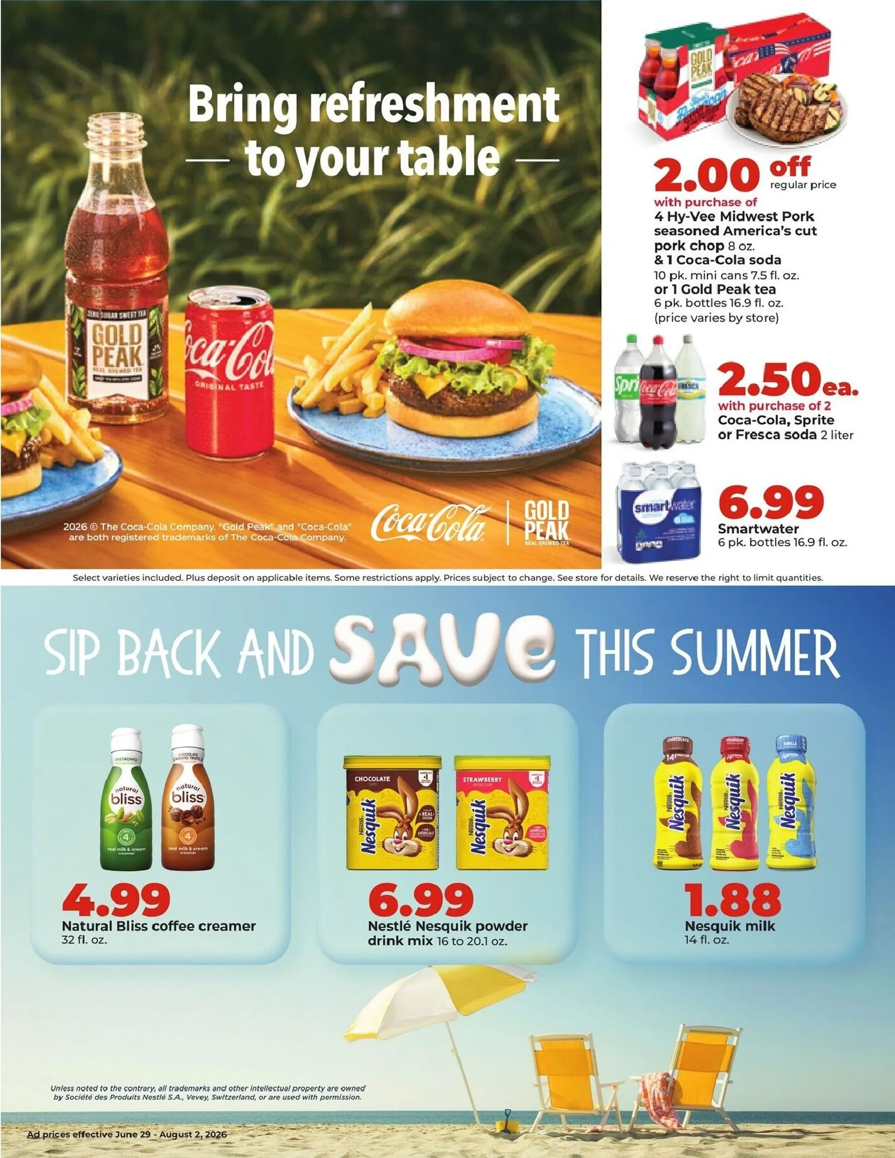 Weekly ad Current Hy Vee - Monthly leaflet valid from Monday 06/29/2026 to Sunday 08/02/2026 from June 29 to August 2 2026 - Page 4
