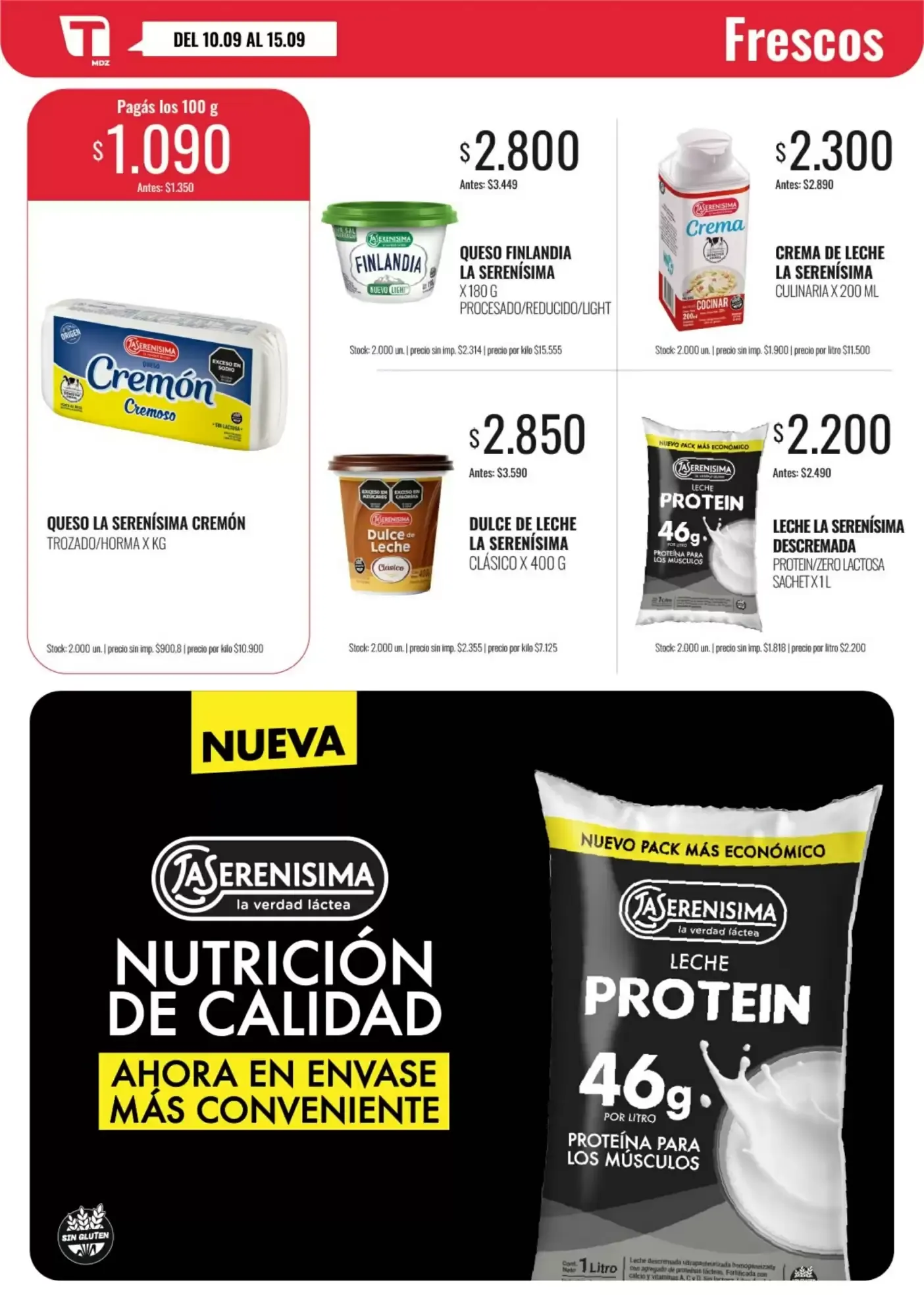 Ofertas de Catálogo de Ofertas Tadicor Mayorista - Minorista 9 de septiembre al 15 de septiembre 2026 - Página 5 del catálogo