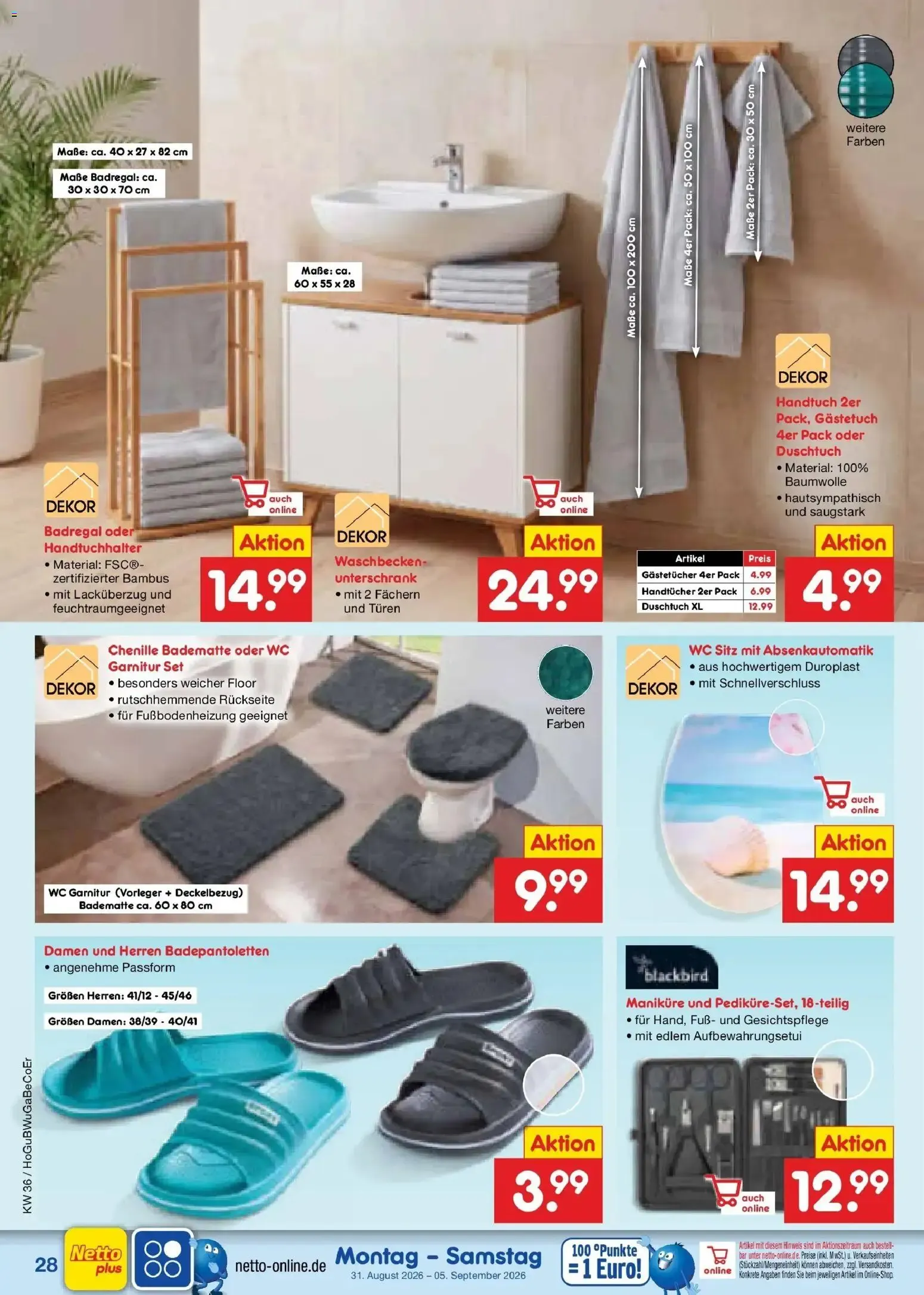Netto Marken-Discount Prospekt Kremmen (ab 31.08.2026) » Angebote von 31. August bis 5. September 2026 - Prospekt seite 38