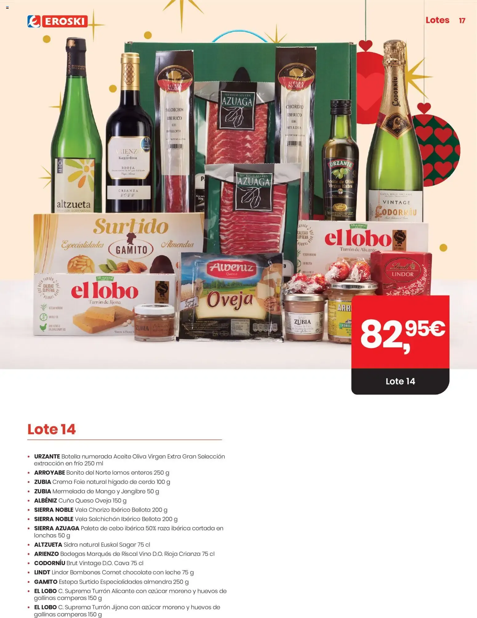 Catálogo de Eroski Navidad 2026 Lotes y Cestas 15 de octubre al 7 de enero 2027 - Página 17