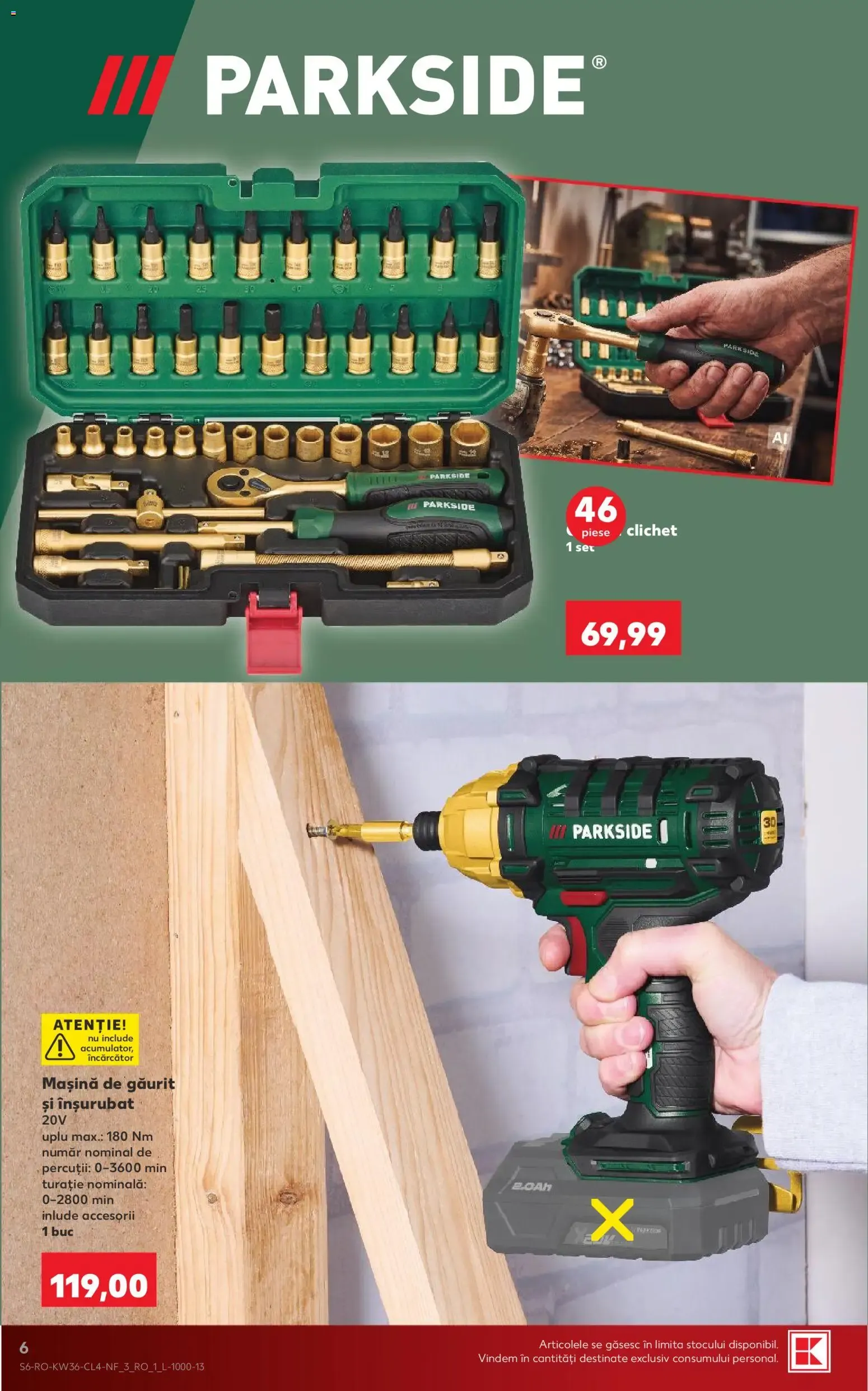 Catalog Kaufland Catalog Nonfood 02.09.2026 - Revista si Oferta de la 2 septembrie până la 8 septembrie 2026 - Revista Pagina 6