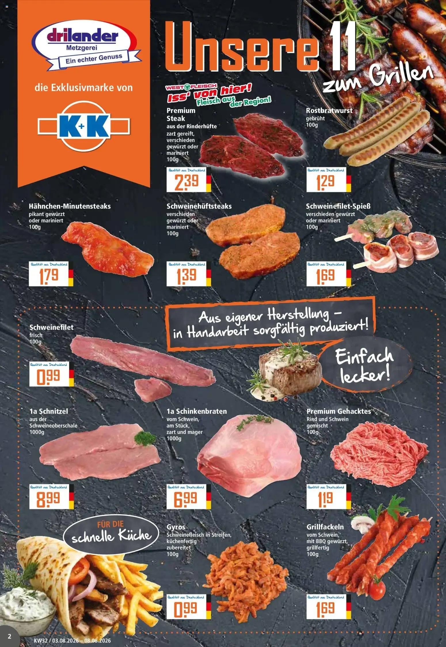 Klaas & Kock Prospekt (ab 03.08.2026) zum Blättern von 3. August bis 8. August 2026 - Prospekt seite 2