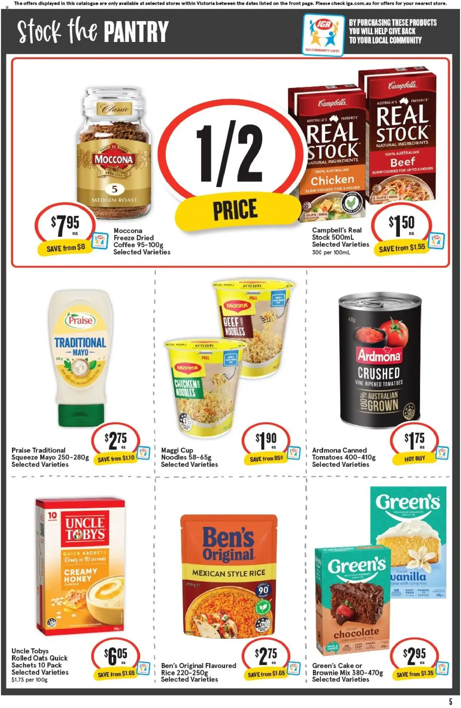 IGA Local Grocer - Great Saves and Local Faves - Catalogue valid from 12 August to 18 August 2026 - page 5