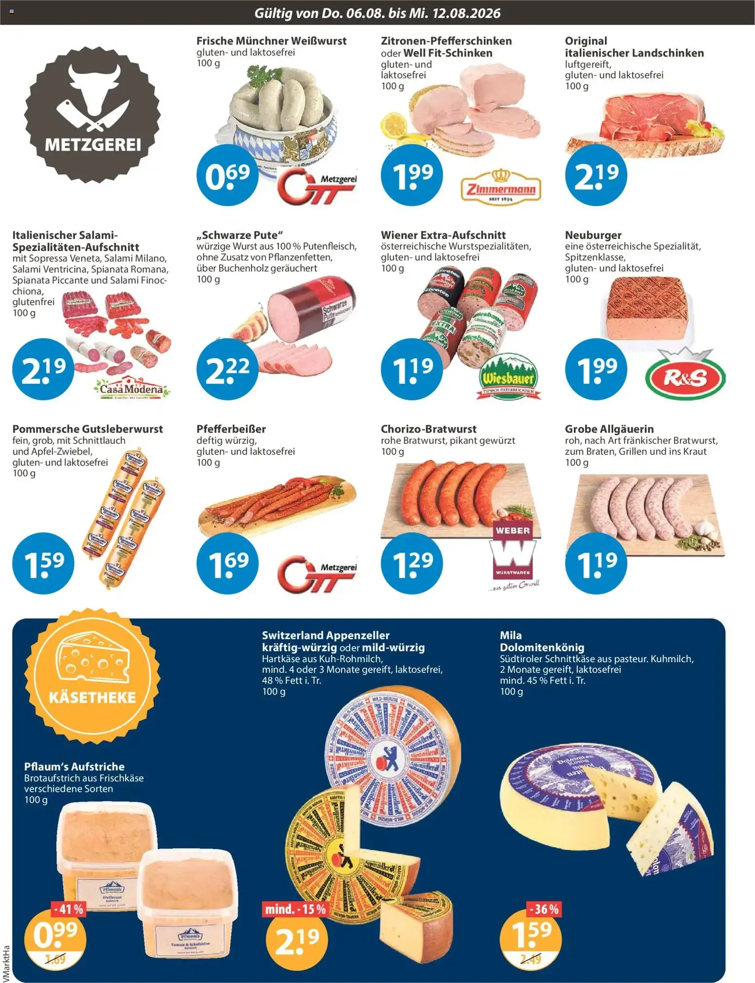 Angebote V-Markt Angebote (ab 06.08.2026) von 6. August bis 12. August 2026 - Prospekt seite 2