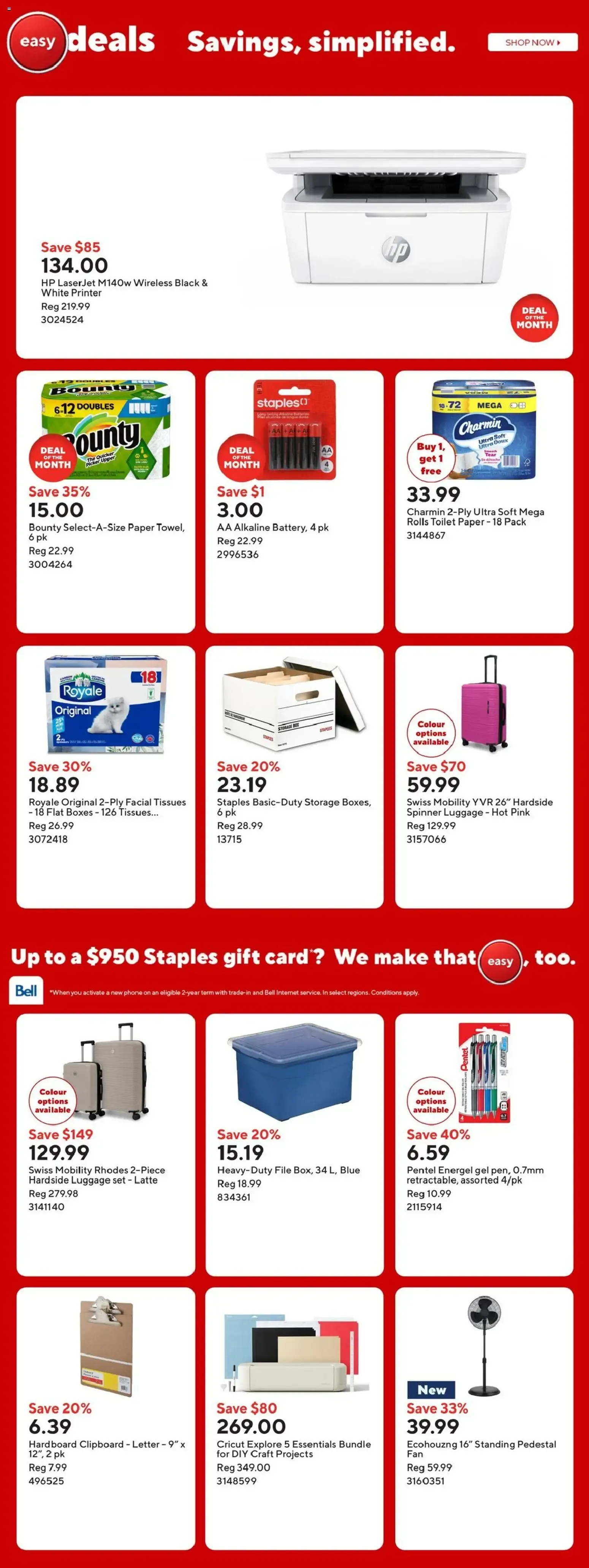 Staples Deals & Savings from July 10 to July 13 2026 - flyer page 2