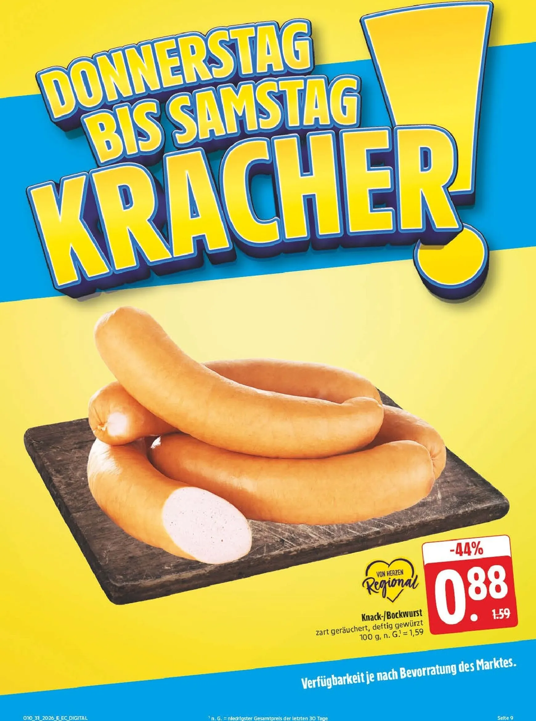 Edeka - Potrzebski Prospekt – von Montag 27.07.2026 bis Samstag 01.08.2026 von 27. Juli bis 1. August 2026 - Prospekt seite 37
