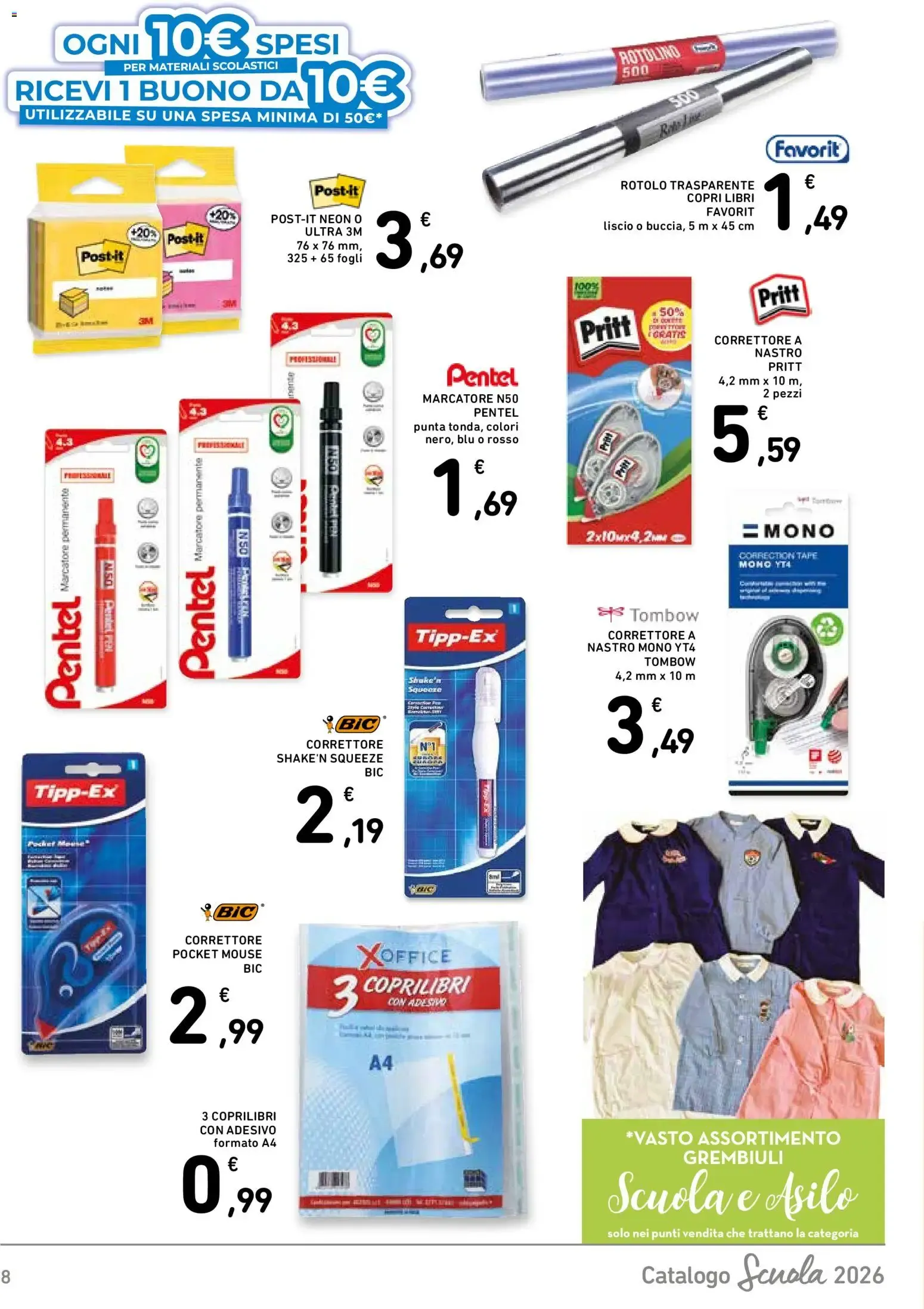 Catalogo Scuola Conad da 21 agosto a 30 settembre di 2026 - Pagina del volantino 8