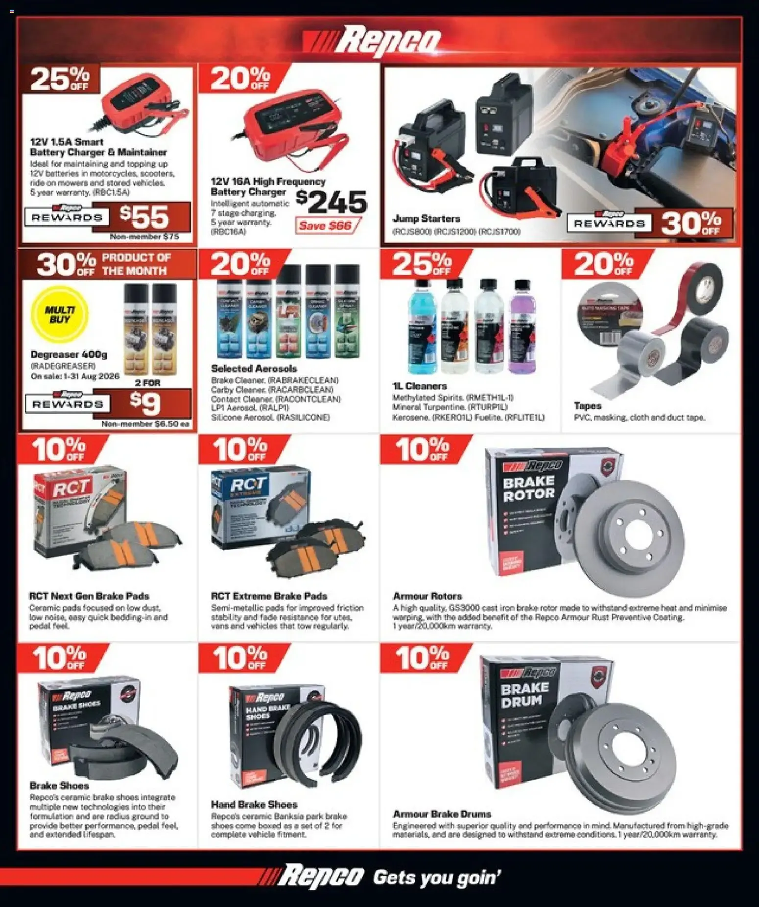 Repco: Deck out Dad's happy place. from 5 August to 18 August 2026 - Catalogue Page 14