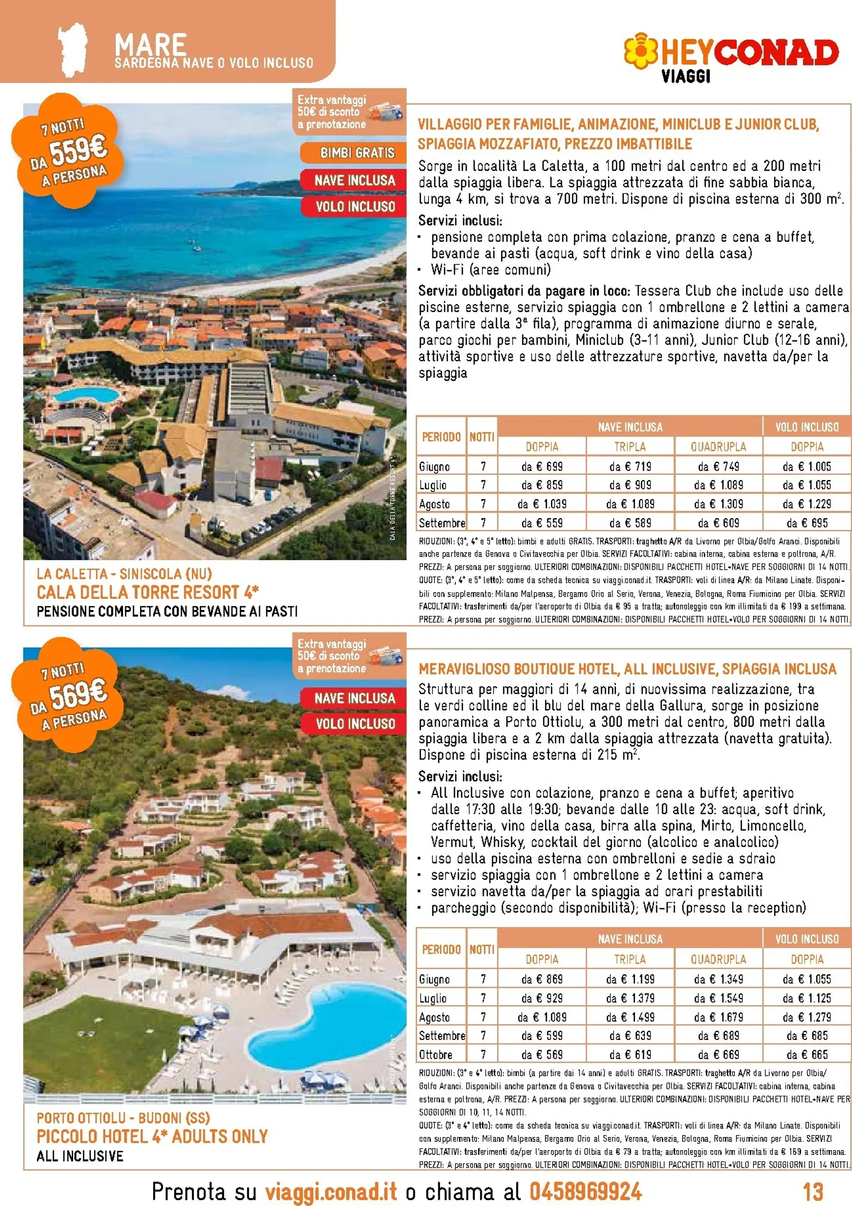 CATALOGO VACANZE ESTIVE LAST MINUTE da 1 giugno a 30 settembre di 2026 - Pagina del volantino 13