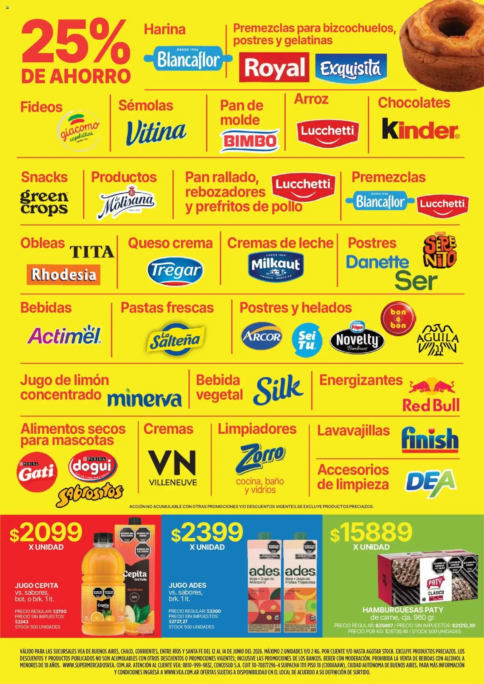 Ofertas de Vea - Fin de semana de ahorro del 12/06/2026 - 16/06/2026 12 de junio al 16 de junio 2026 - Página 7 del catálogo