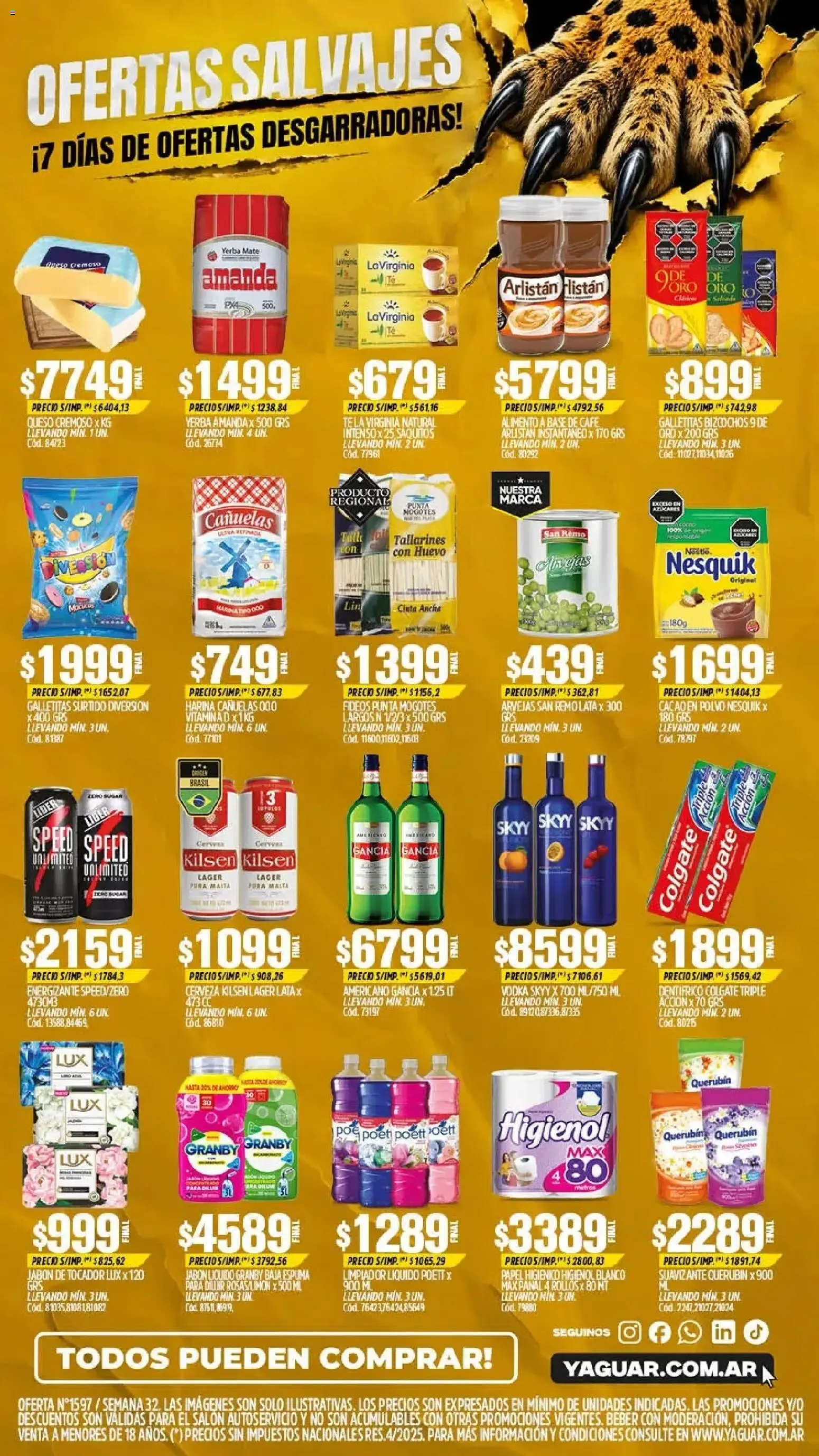 Ofertas de Yaguar: Ofertas Salvajes - Mar del Plata 3 de agosto al 8 de agosto 2026 - Página 2 del catálogo
