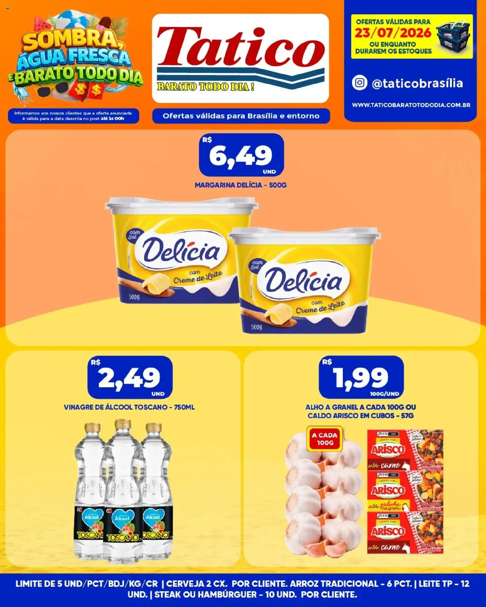 Encarte de Tatico ofertas do Dia de 23/07/2026 | Promoções Online 23 de julho até 23 de julho 2026 - Pagina 3