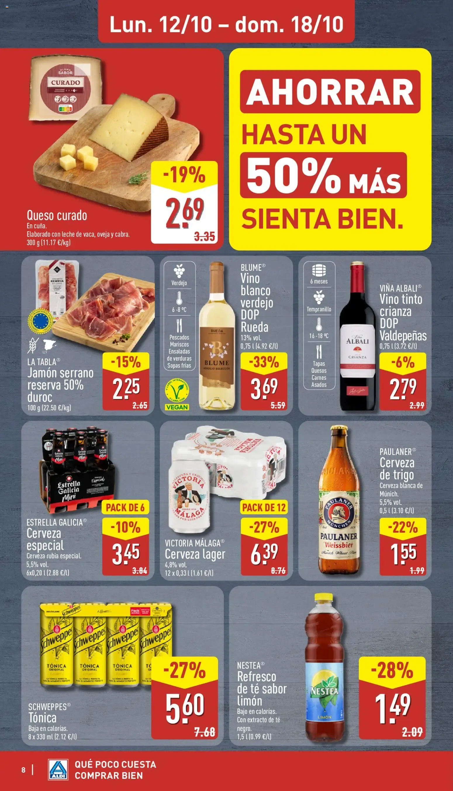 Catálogo de Máxima frescura. Mínimo precio. Es de ALDI. 12 de octubre al 18 de octubre 2026 - Página 8