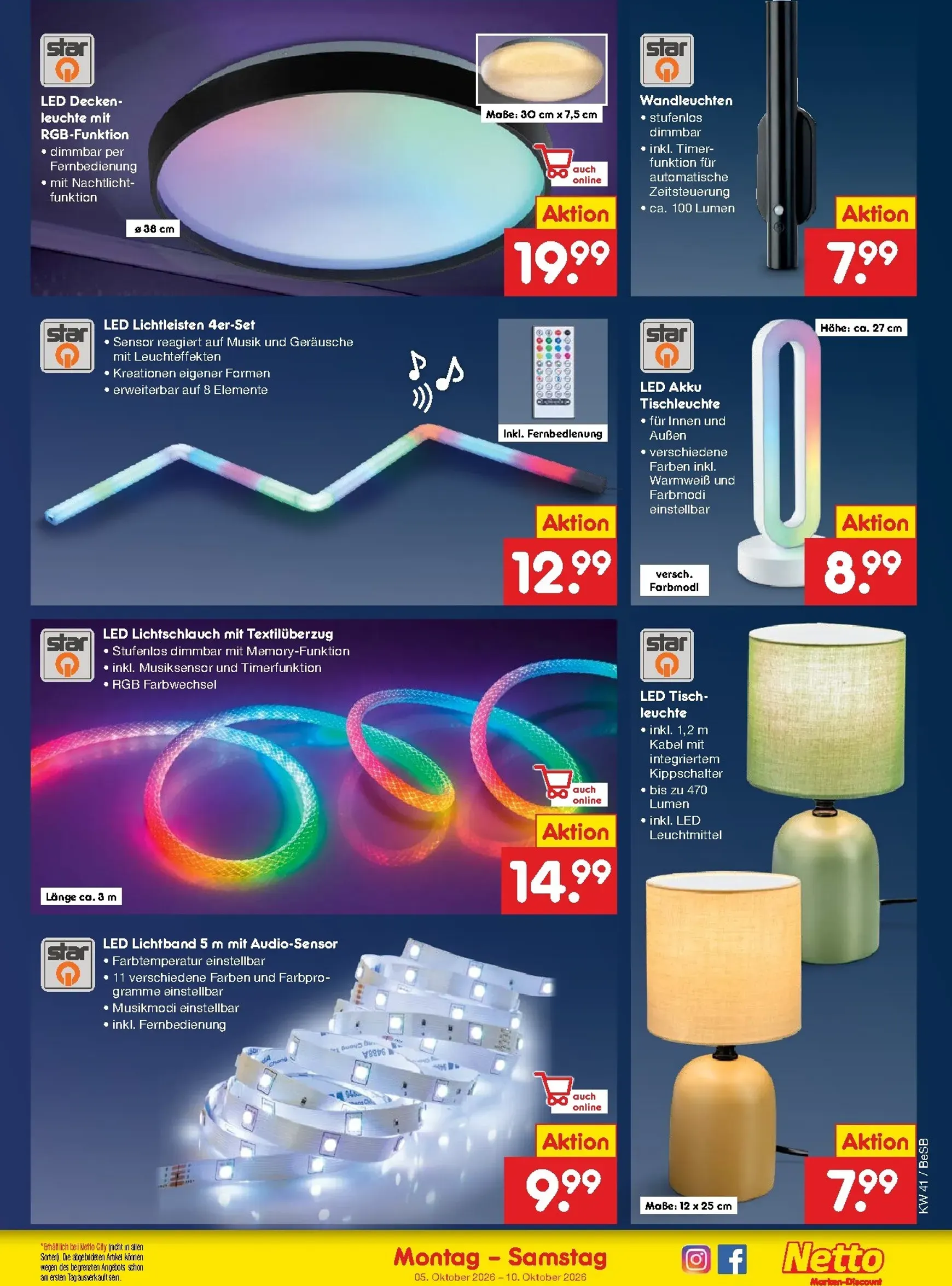 Netto Marken Discount Prospekt – von Montag 05.10.2026 bis Samstag 10.10.2026 von 5. Oktober bis 10. Oktober 2026 - Prospekt seite 42