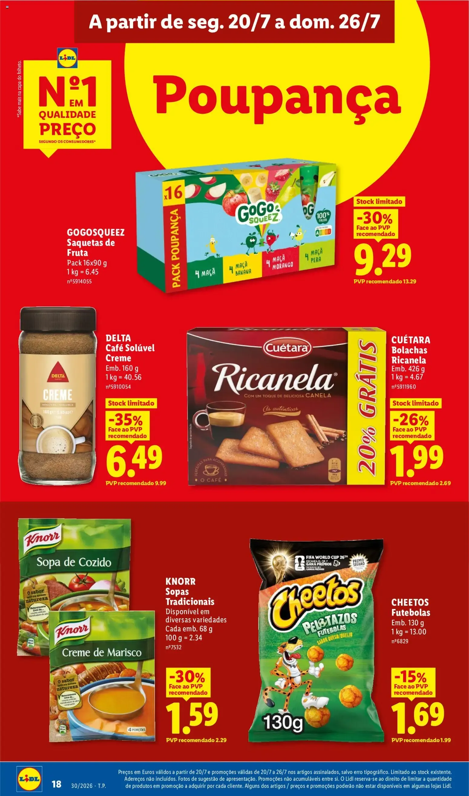 Folheto Lidl folheto » de 20/07/2026 - 26/07/2026 de 20 de julho até 26 de julho 2026 - Pagina 18