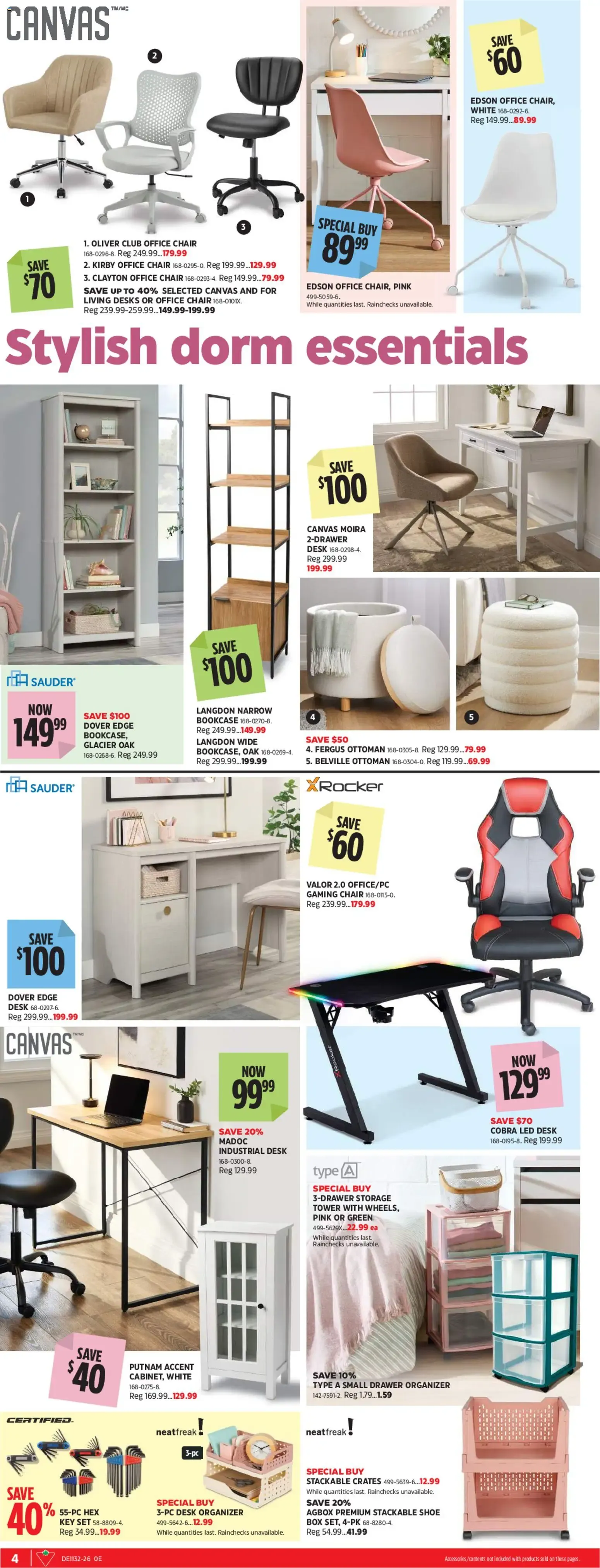 Canadian Tire flyer - Back To Class from Aug 6, 2026 > weekly specials & deals from August 6 to August 26 2026 - flyer page 4