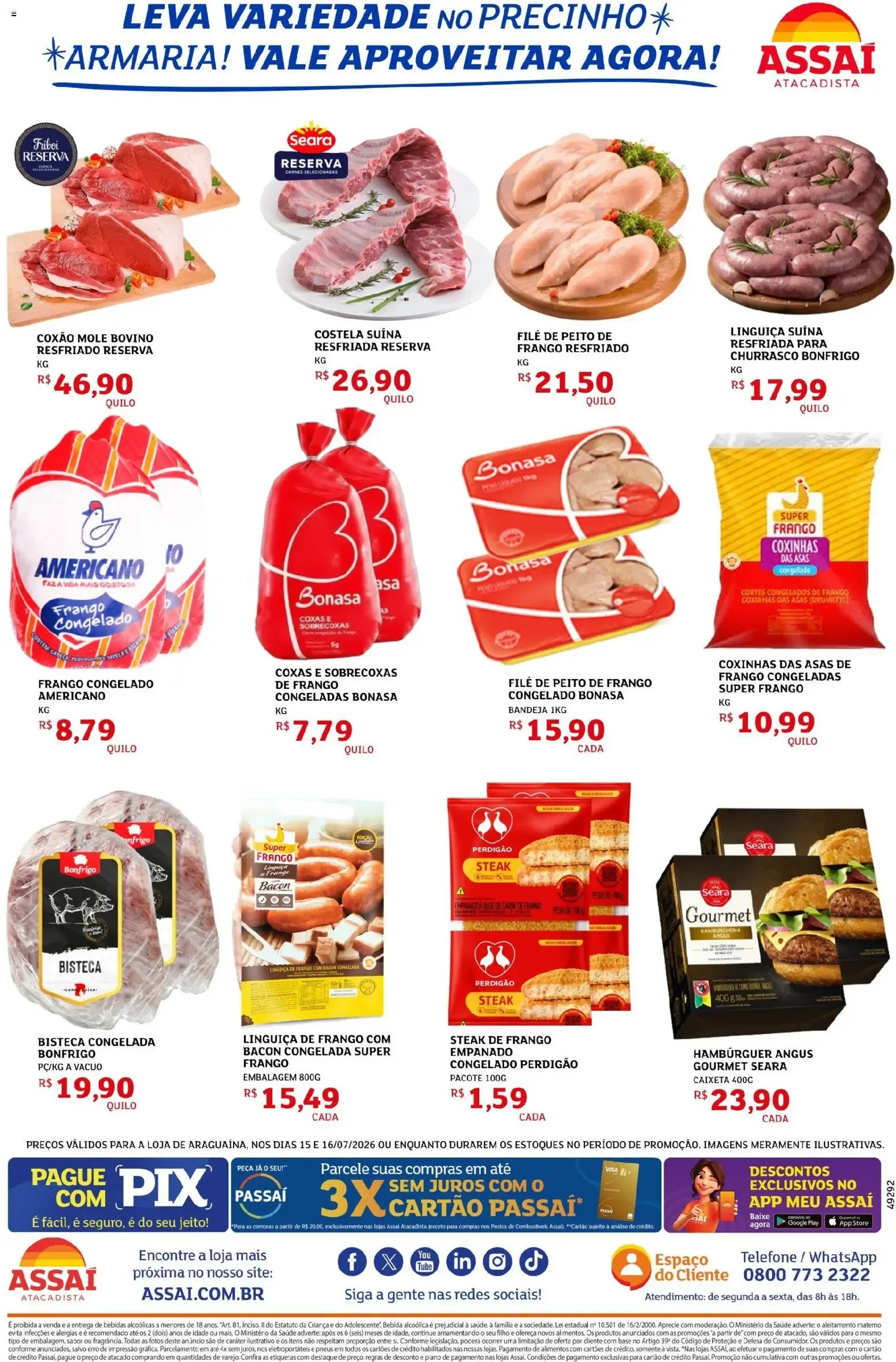 Encarte de Assaí Atacadista - 4ª e 5ª Feirassai 15 de julho até 16 de julho 2026 - Pagina 2
