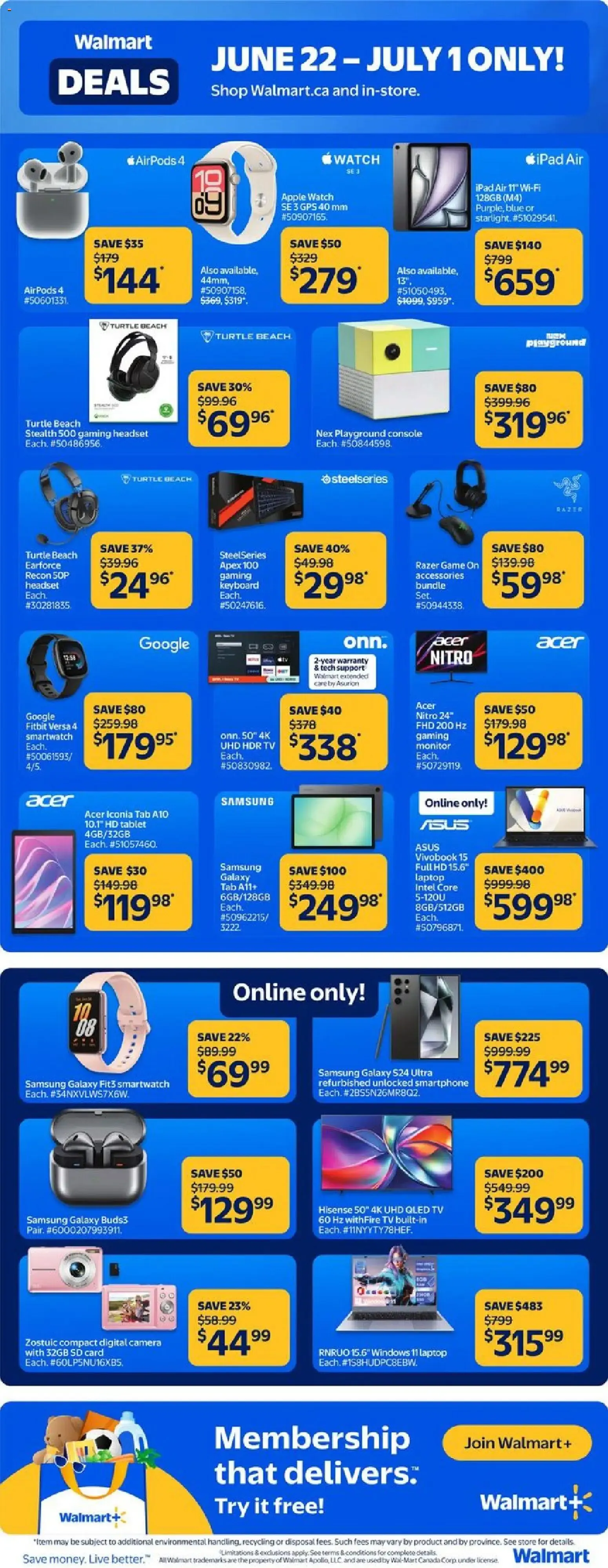 Walmart DEALS from June 22 to July 1 2026 - flyer page 2