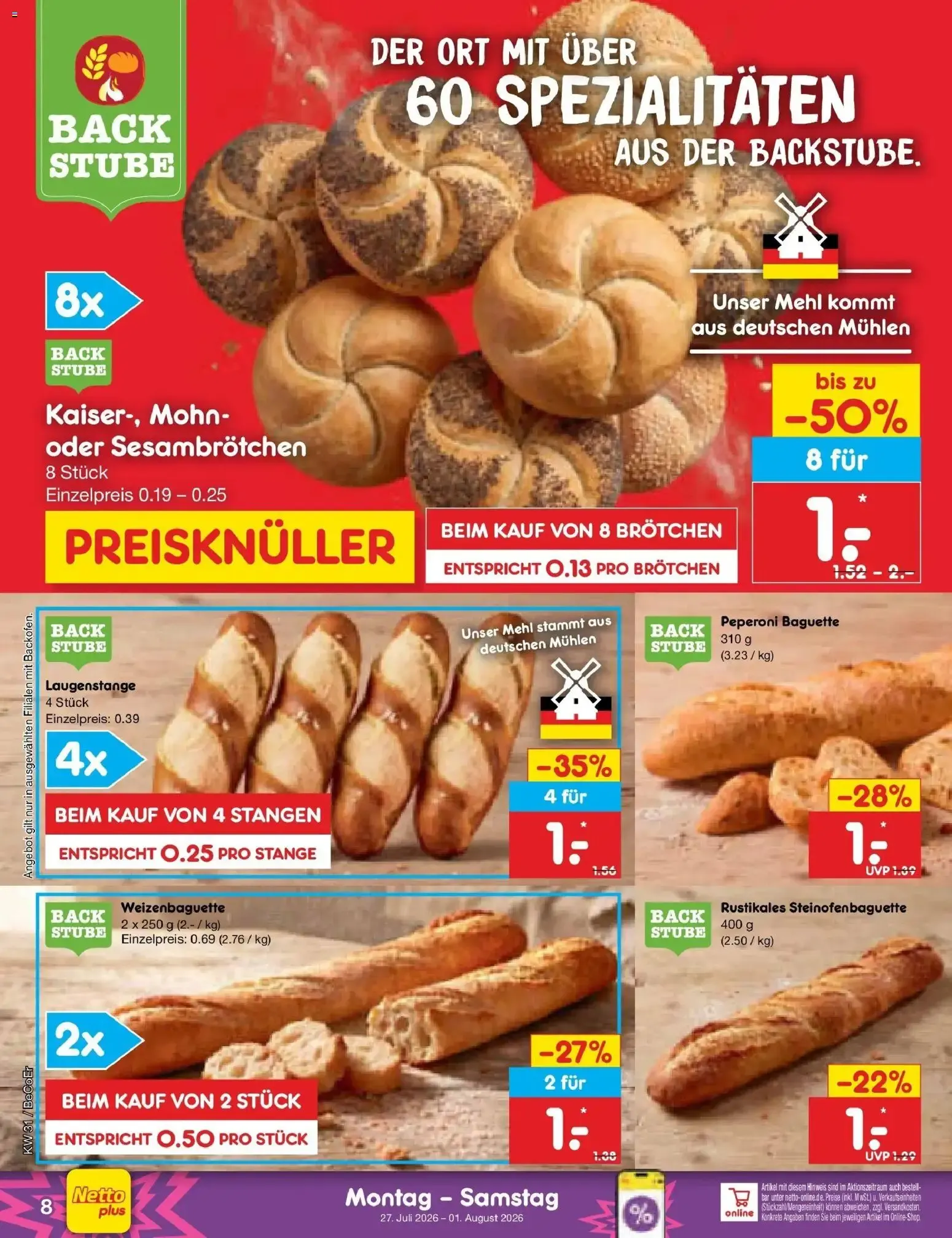 Netto Marken-Discount Prospekt Leipzig (ab 27.07.2026) » Angebote von 27. Juli bis 1. August 2026 - Prospekt seite 10