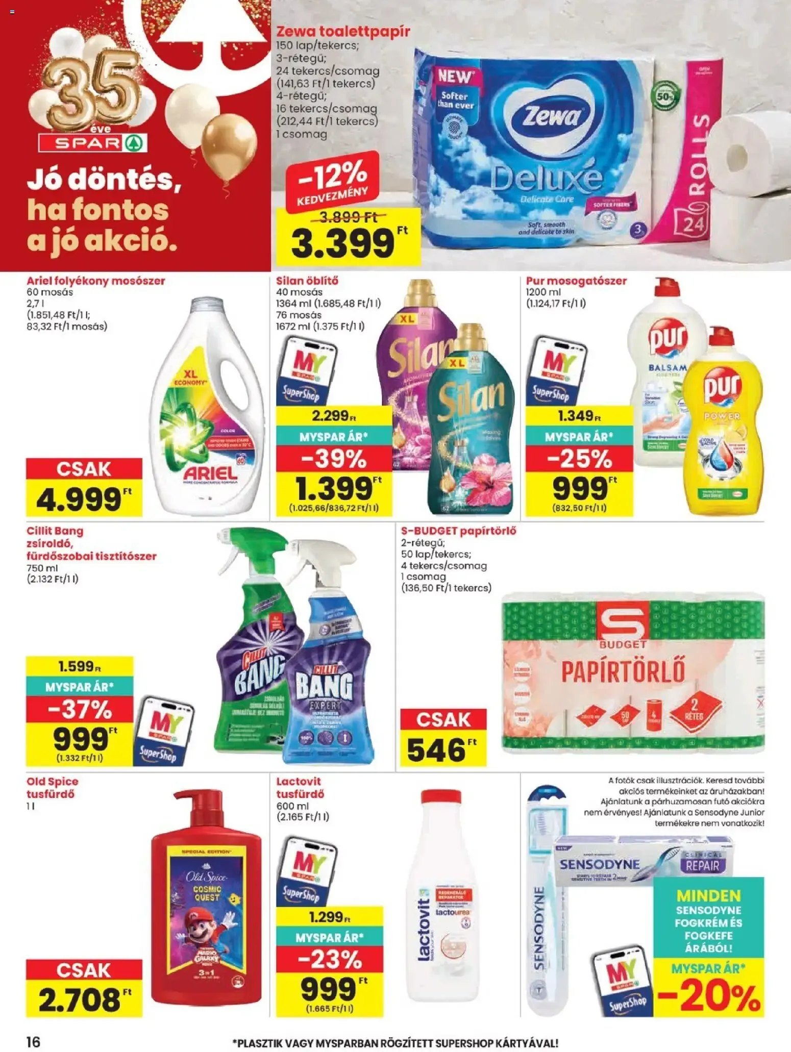 Katalógus Spar: Promociones de cumpleaños y súper precios június 11.-tól június 17.-ig 2026. - Oldal 16