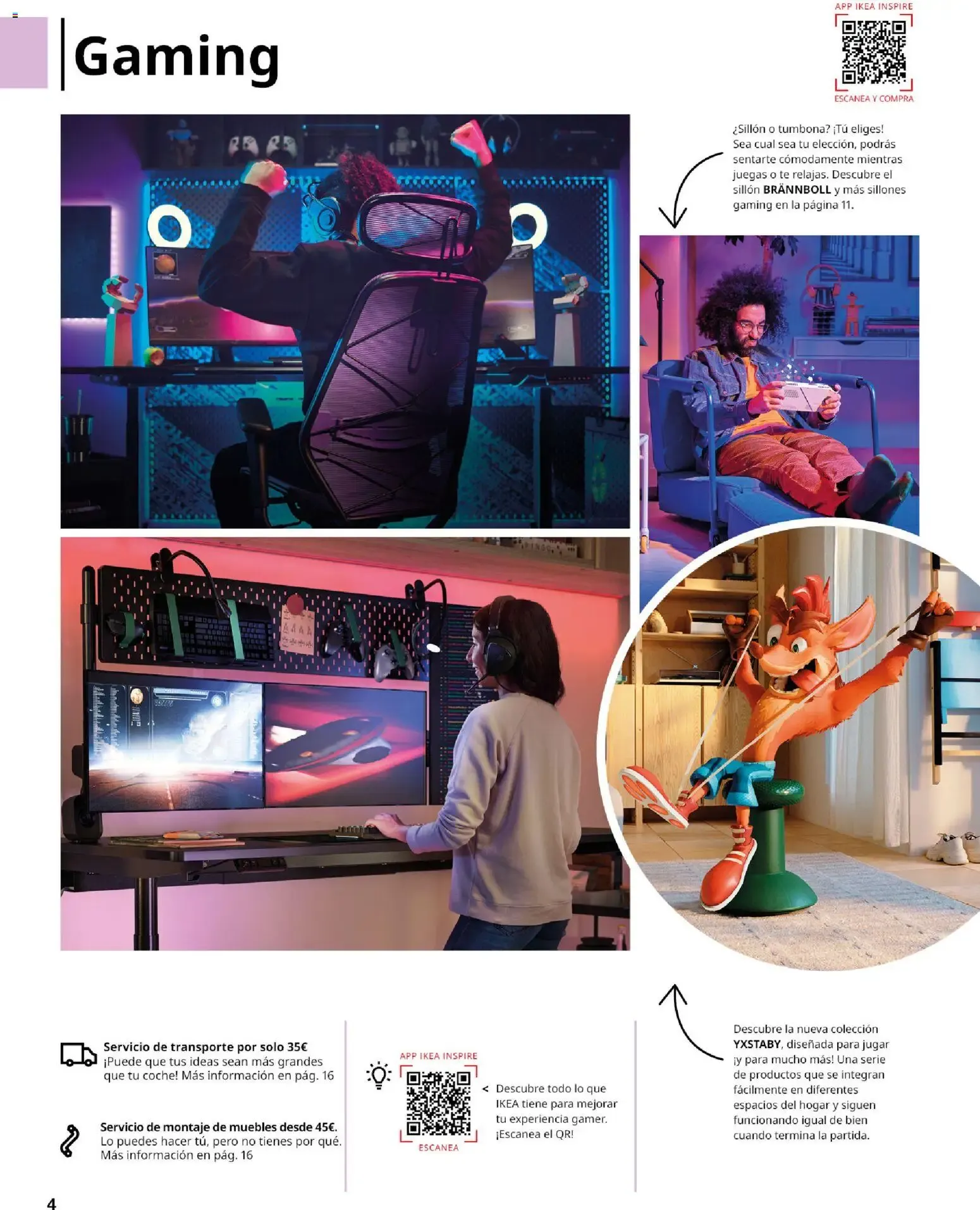 Catálogo de IKEA - Gaming del 01/10/2026 1 de octubre al 31 de enero 2027 - Página 4