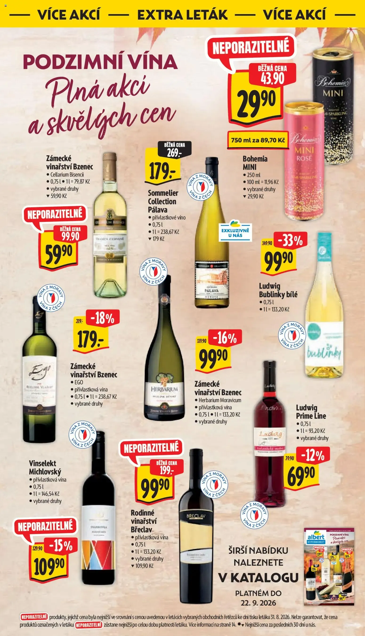 Albert leták - Hypermarket od 16.09.2026 - Akční leták - 16. září 22. září 2026 - Page 47