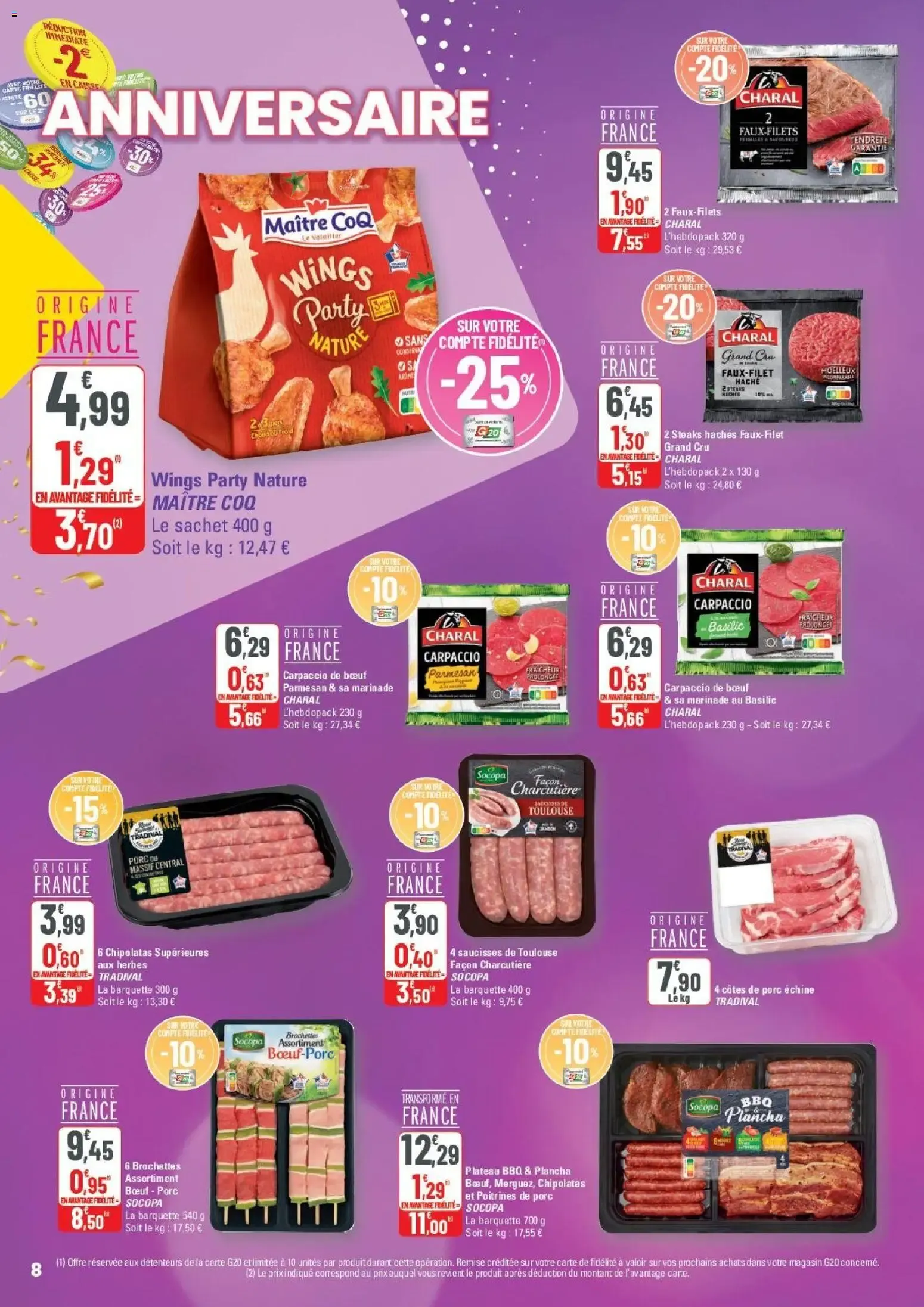 G20 Supermarchés catalogue à partir du 03/06/2026 - promo en ligne du 3 juin au 14 juin 2026 - Catalogue page 8