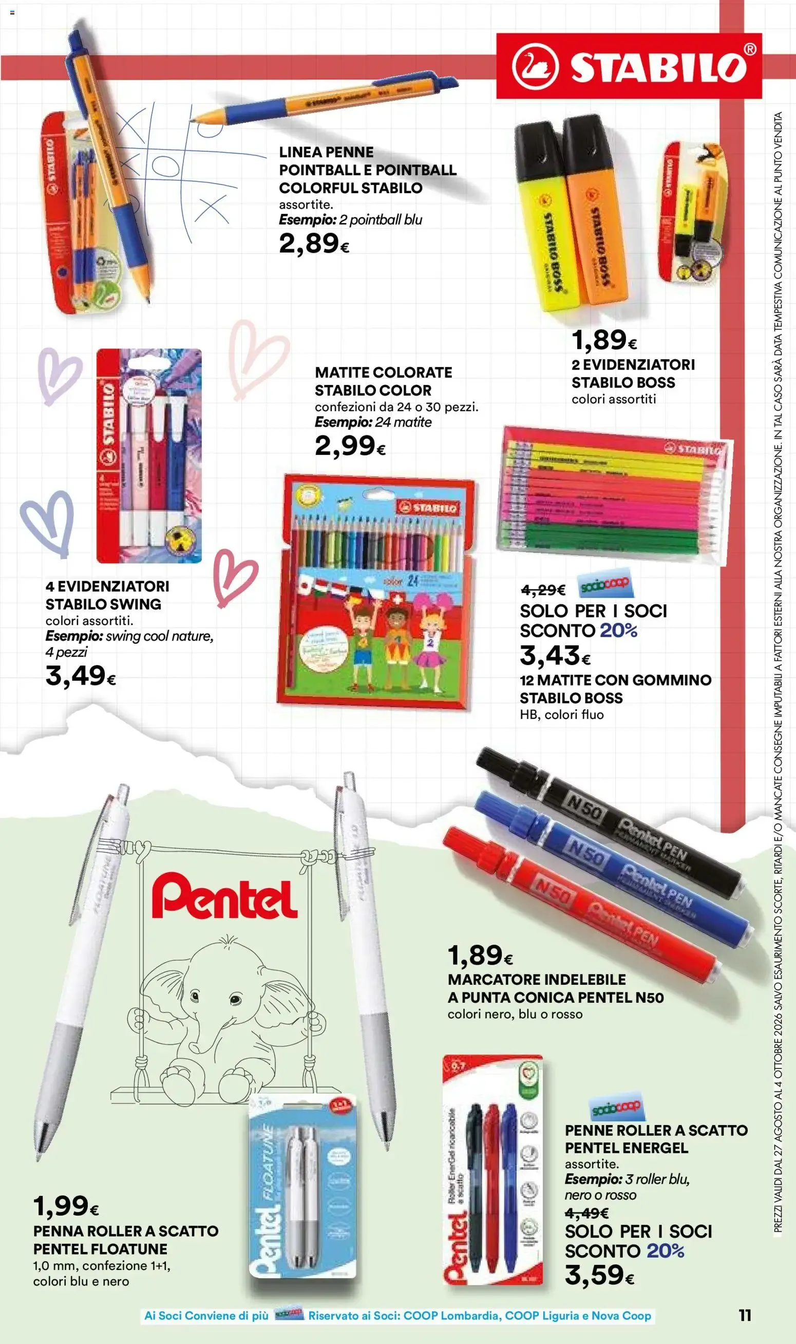 Scuola un rientro alla grande! da 27 agosto a 4 ottobre di 2026 - Pagina del volantino 11