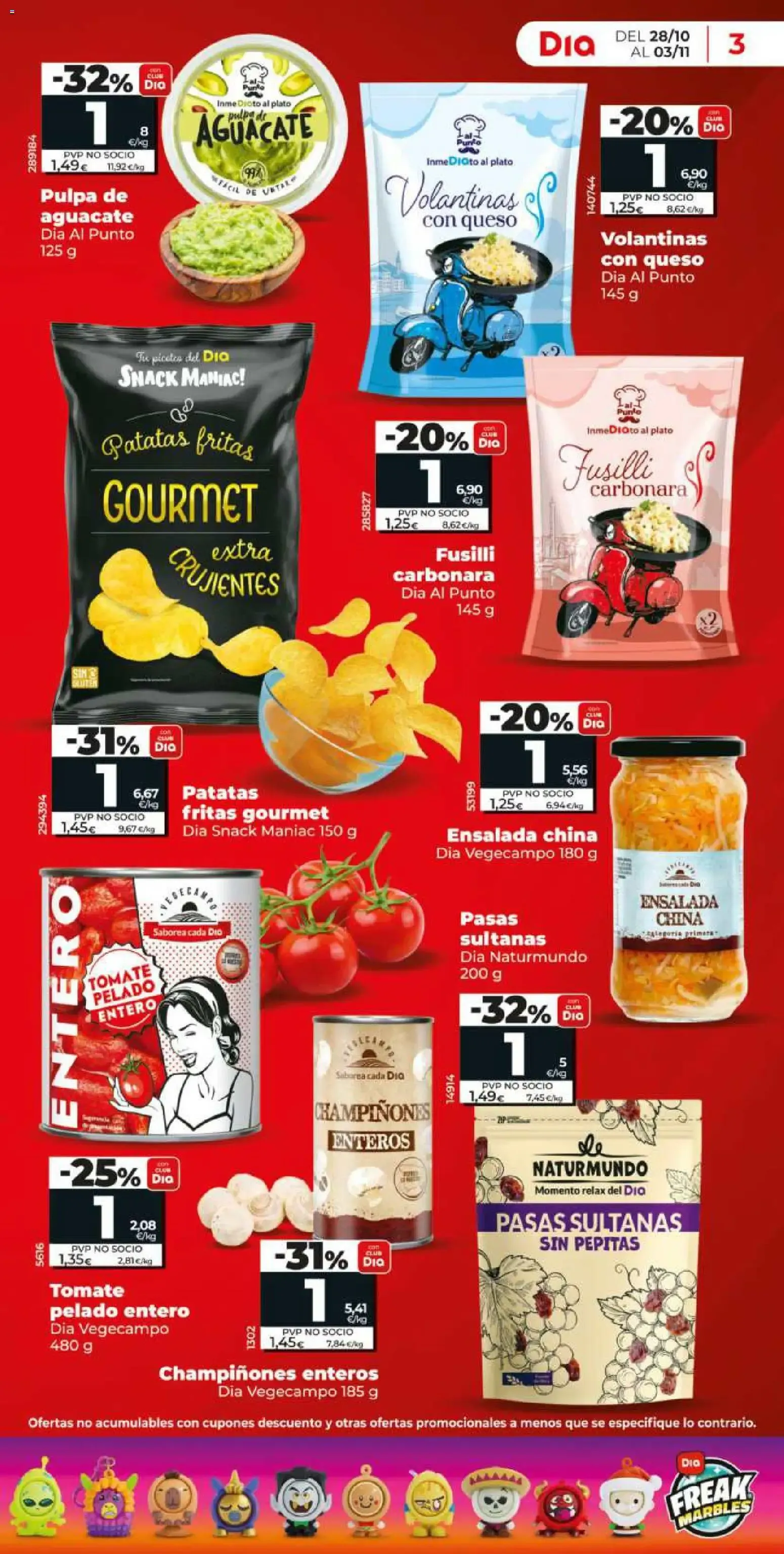 Catálogo de Día: Más de 100 productos a 1€ 28 de octubre al 3 de noviembre 2026 - Página 3