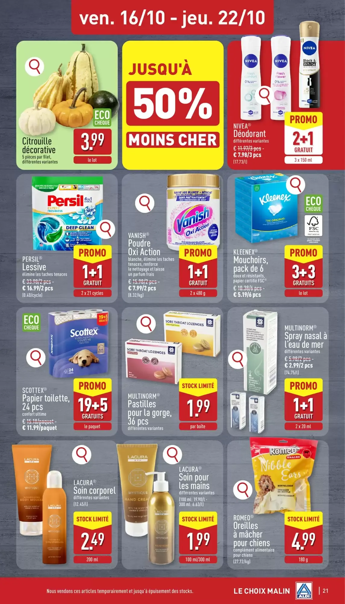 ALDI LE CHOIX MALIN van 12 oktober tot 17 oktober 2026 - folder pagina 21