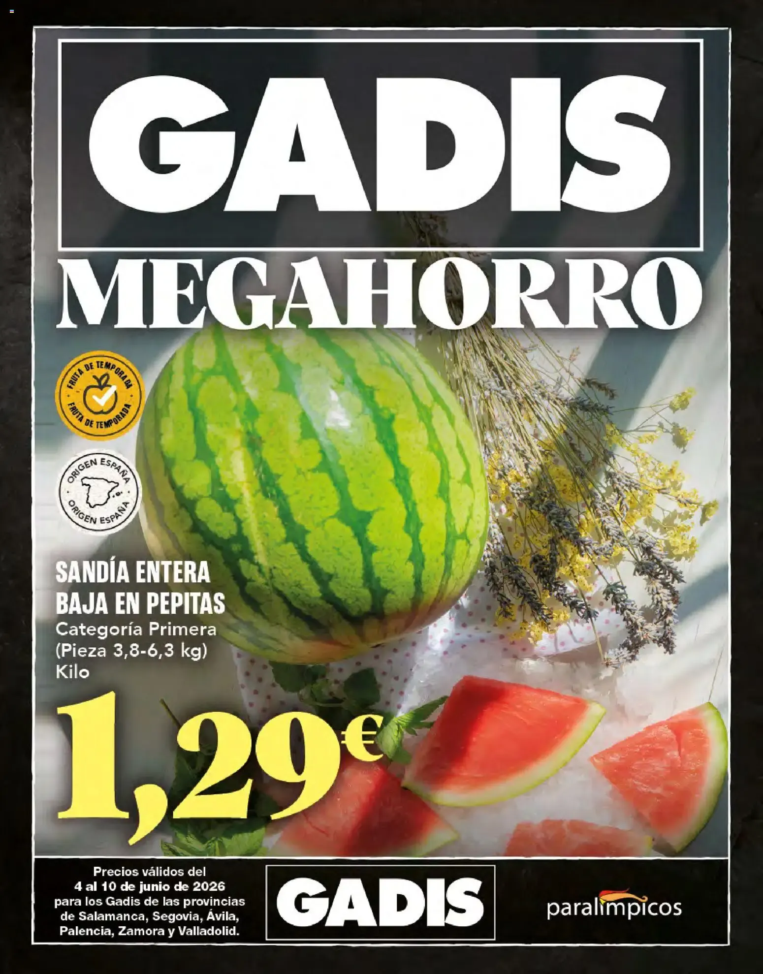 Catálogo de Gadis folleto 04/06/2026 - 10/06/2026 4 de junio al 10 de junio 2026 - Página 1