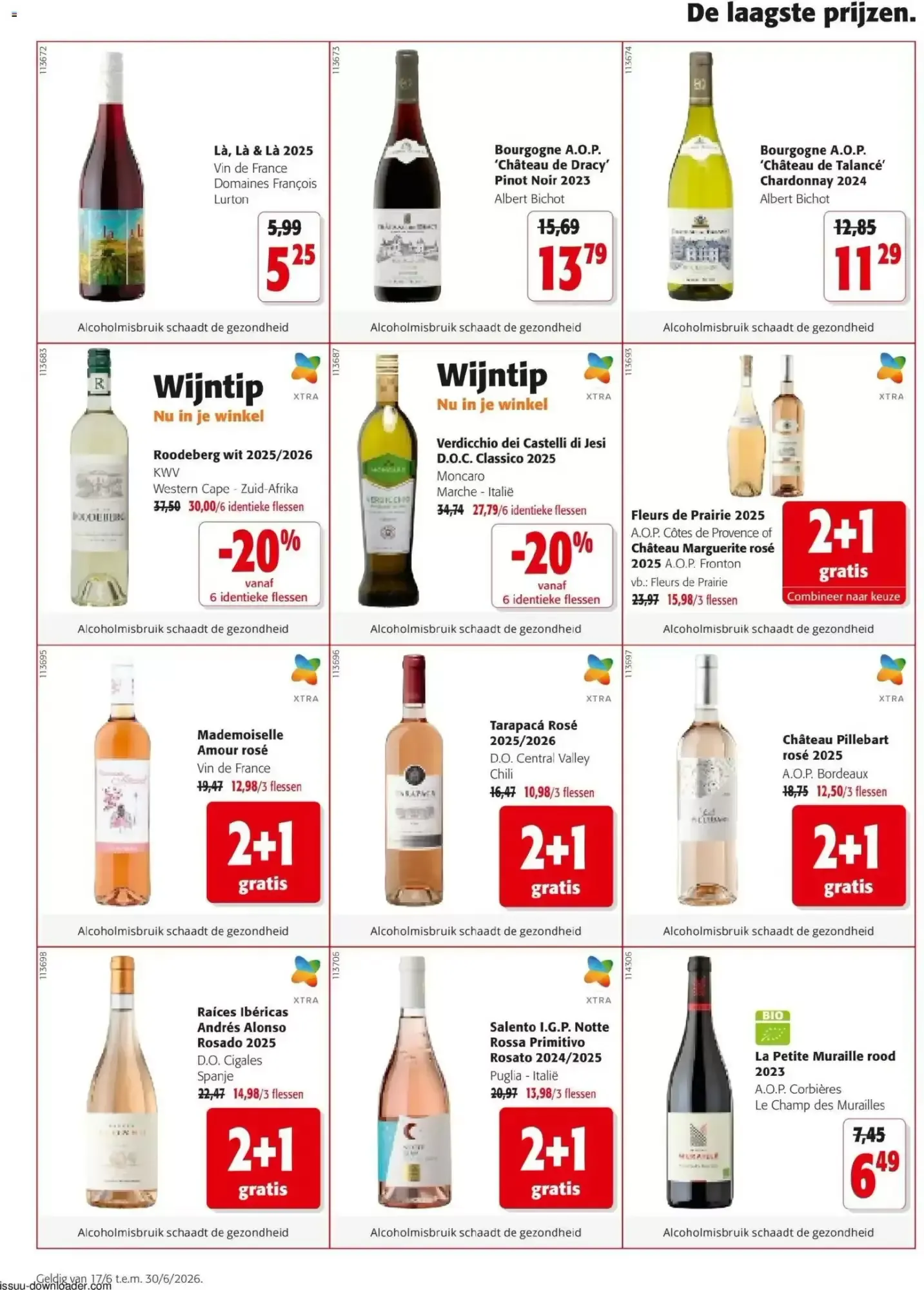 Alle acties van 17 juni tot 30 juni 2026 - folder pagina 4
