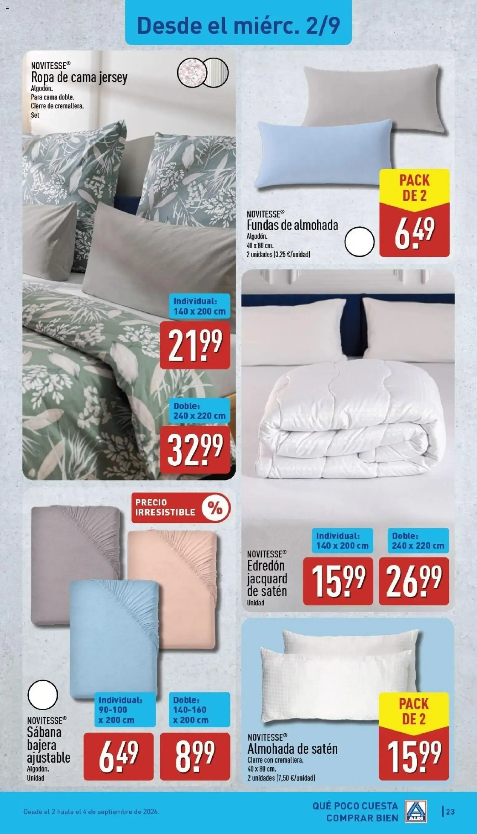 Catálogo de Aldi folleto | Catálogo 31 de agosto al 6 de septiembre 2026 - Página 22