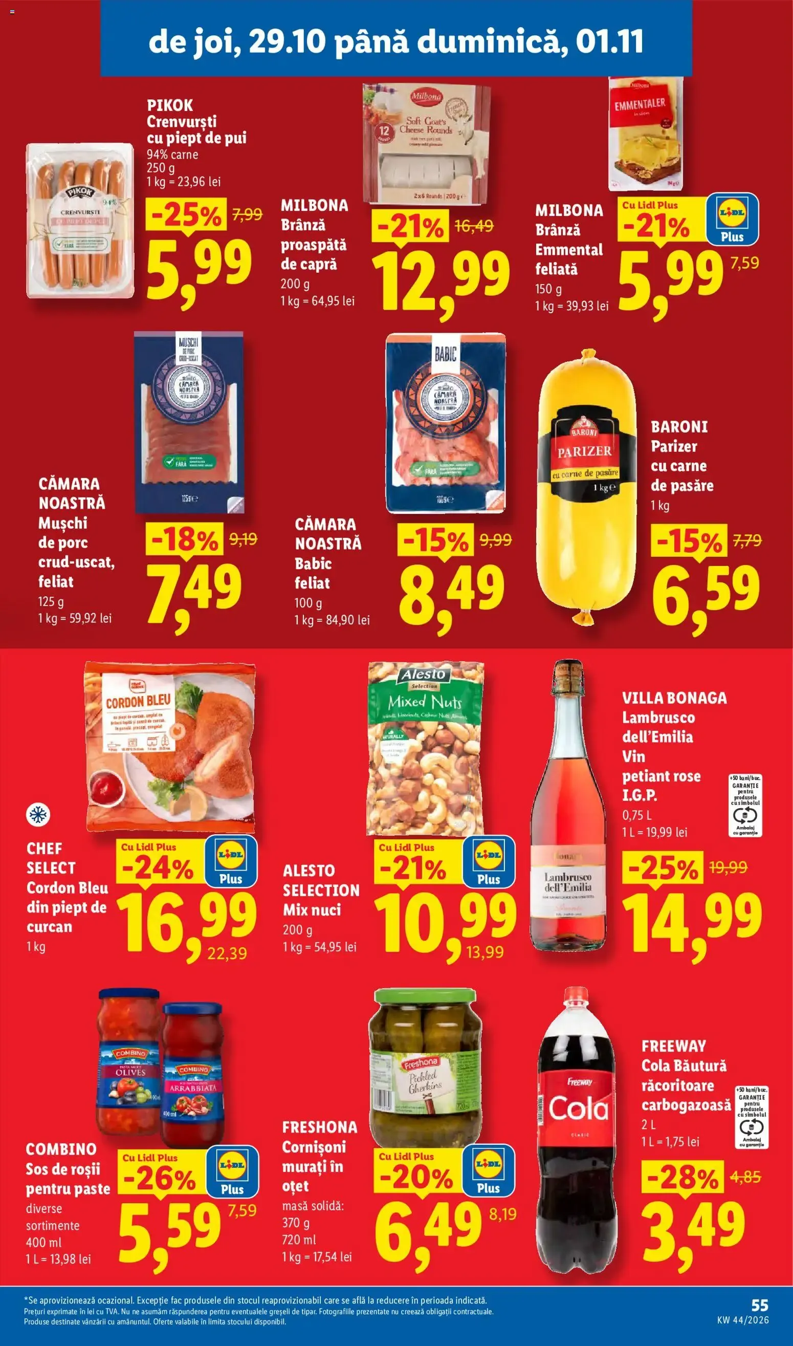 Catalog Catalog LIDL 26.10.2026 - Oferta și Revista online de la 26 octombrie până la 1 noiembrie 2026 - Revista Pagina 55