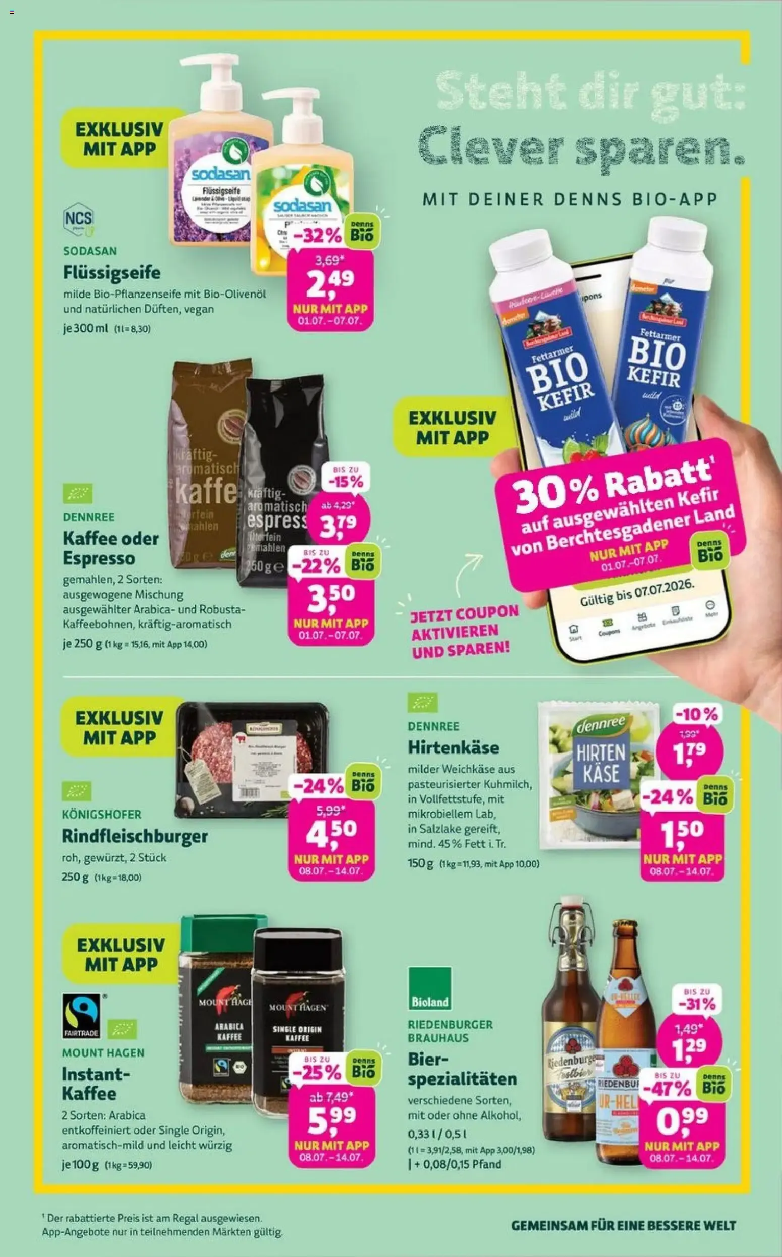 BioMarkt Prospekt (ab 01.07.2026) zum Blättern von 1. Juli bis 14. Juli 2026 - Prospekt seite 3