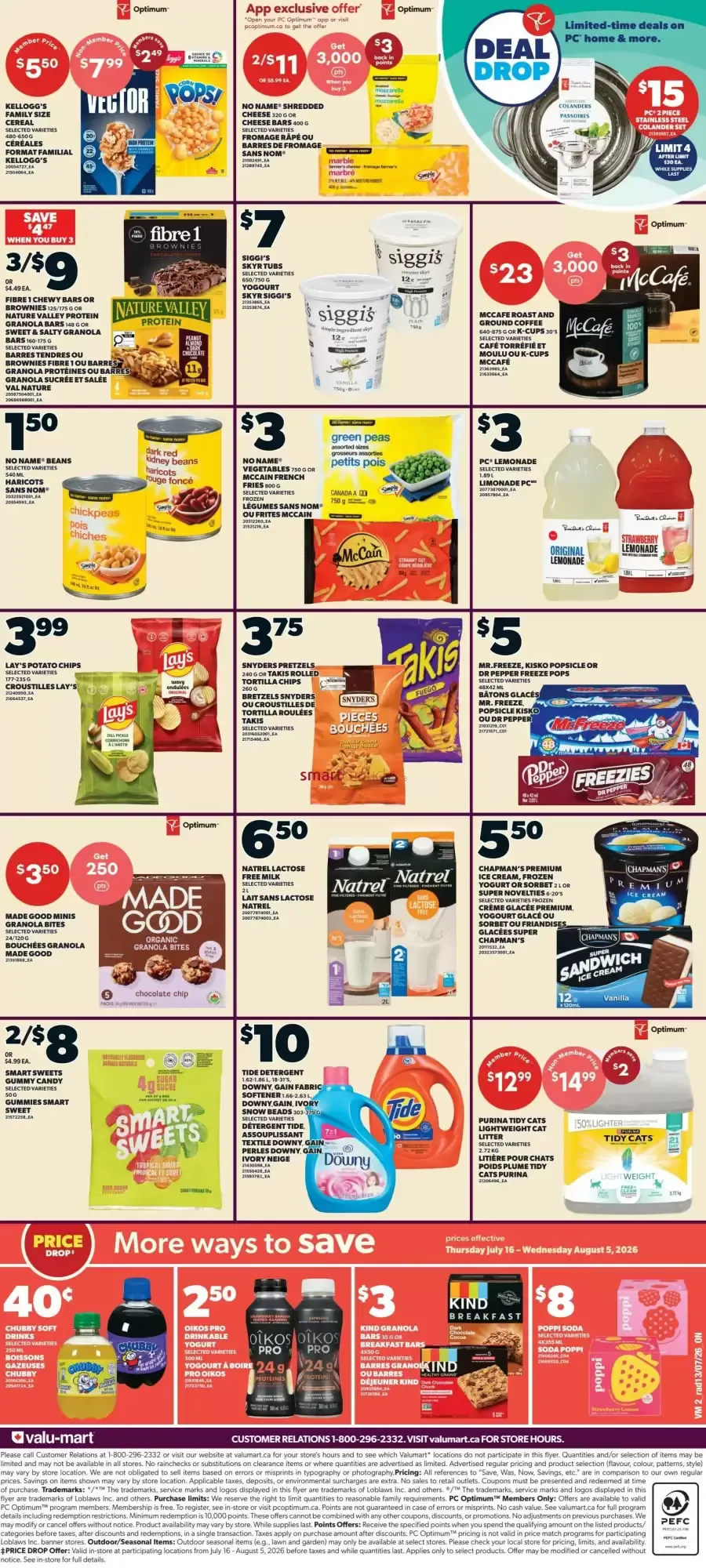 Valu-mart flyer week 29 from July 16 to July 22 2026 - flyer page 2