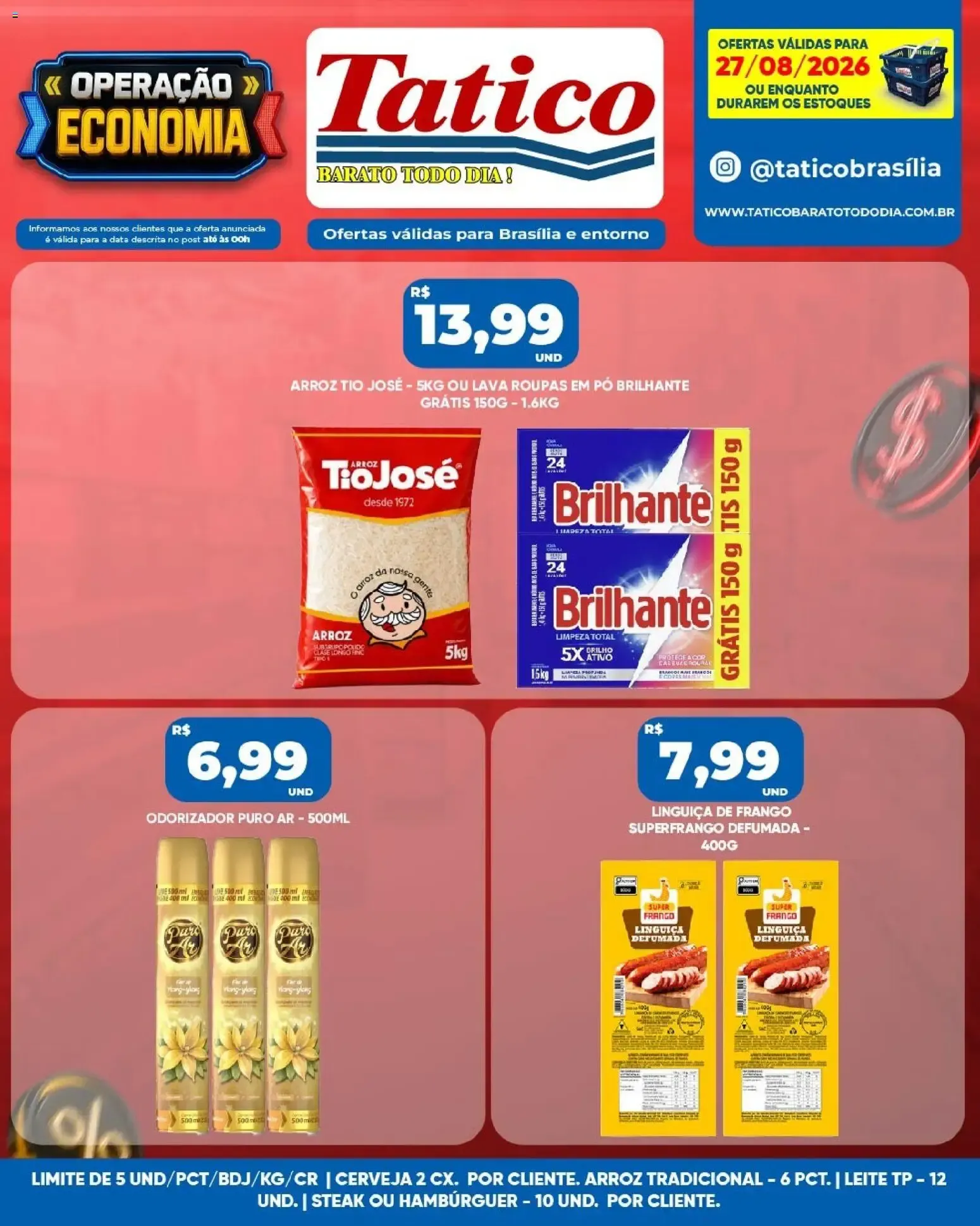 Encarte de Tatico ofertas do Dia de 27/08/2026 | Promoções Online 27 de agosto até 27 de agosto 2026 - Pagina 7