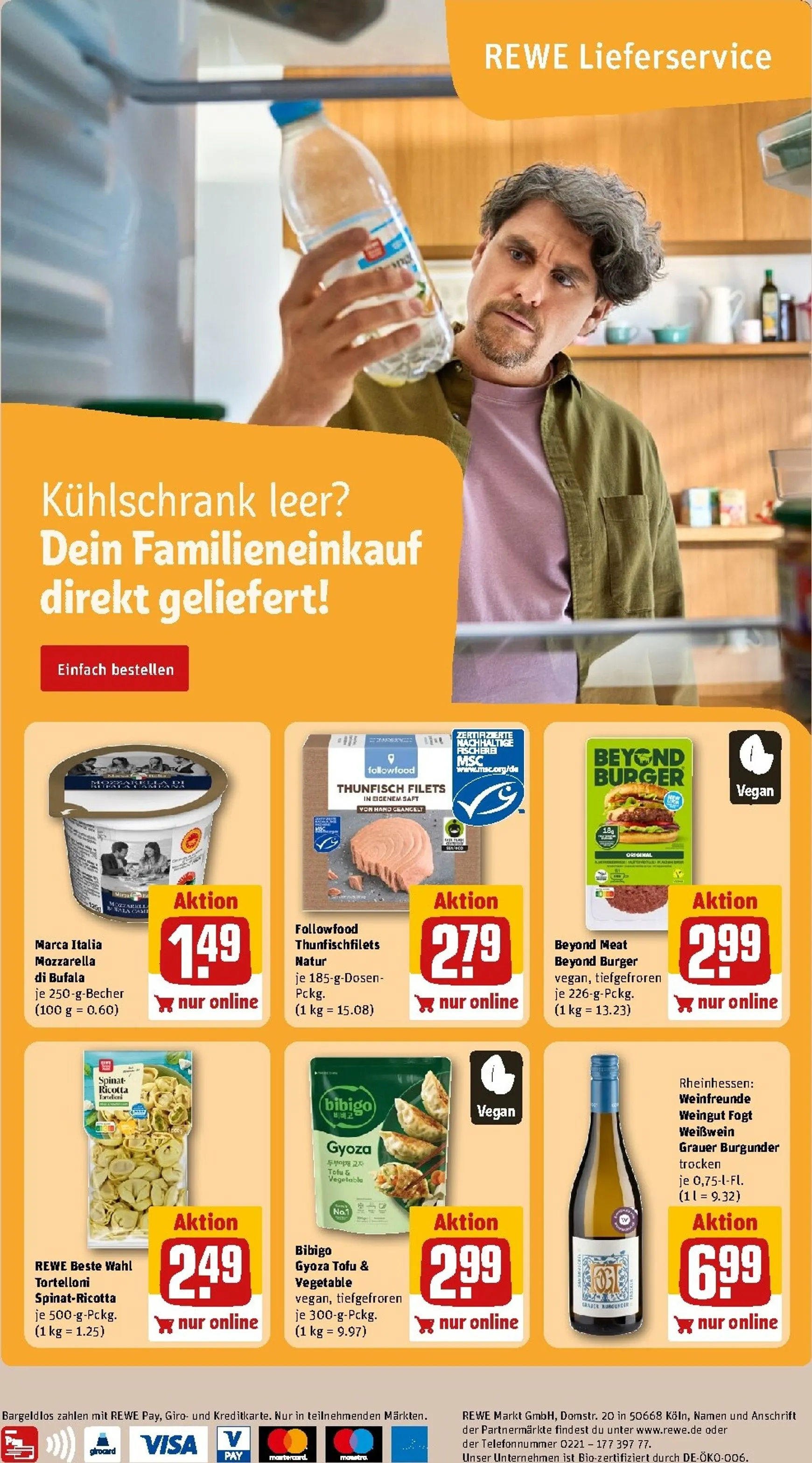 REWE Arina Fester Dein Markt von 24. August bis 30. August 2026 - Prospekt seite 28