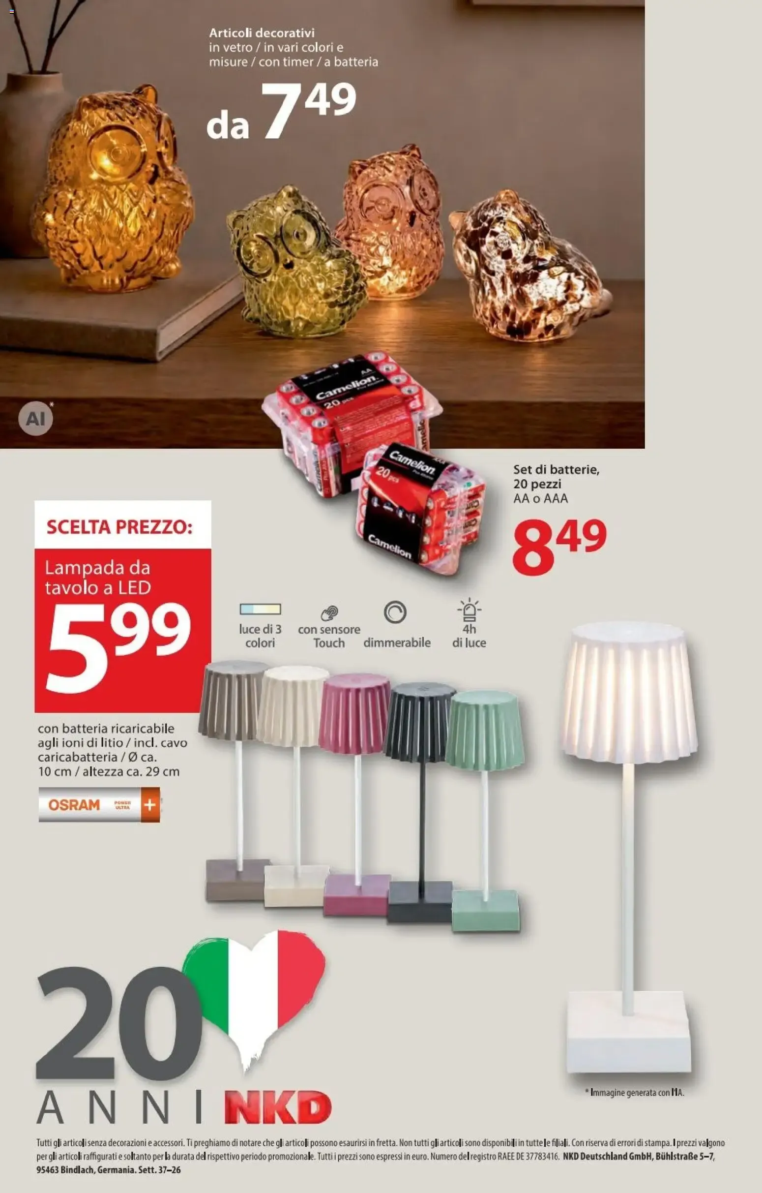 Nuovo NKD volantino dal 10/09/2026 > offerte anteprima 🛍️ da 10 settembre a 30 settembre di 2026 - Pagina del volantino 10