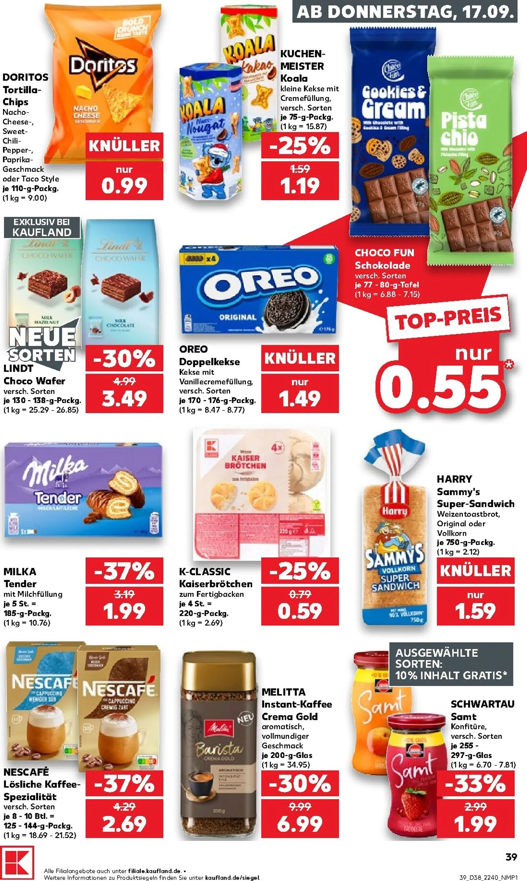 Neuer Kaufland Prospekt – von Donnerstag 17.09.2026 bis Mittwoch 23.09.2026 von 17. September bis 23. September 2026 - Prospekt seite 40