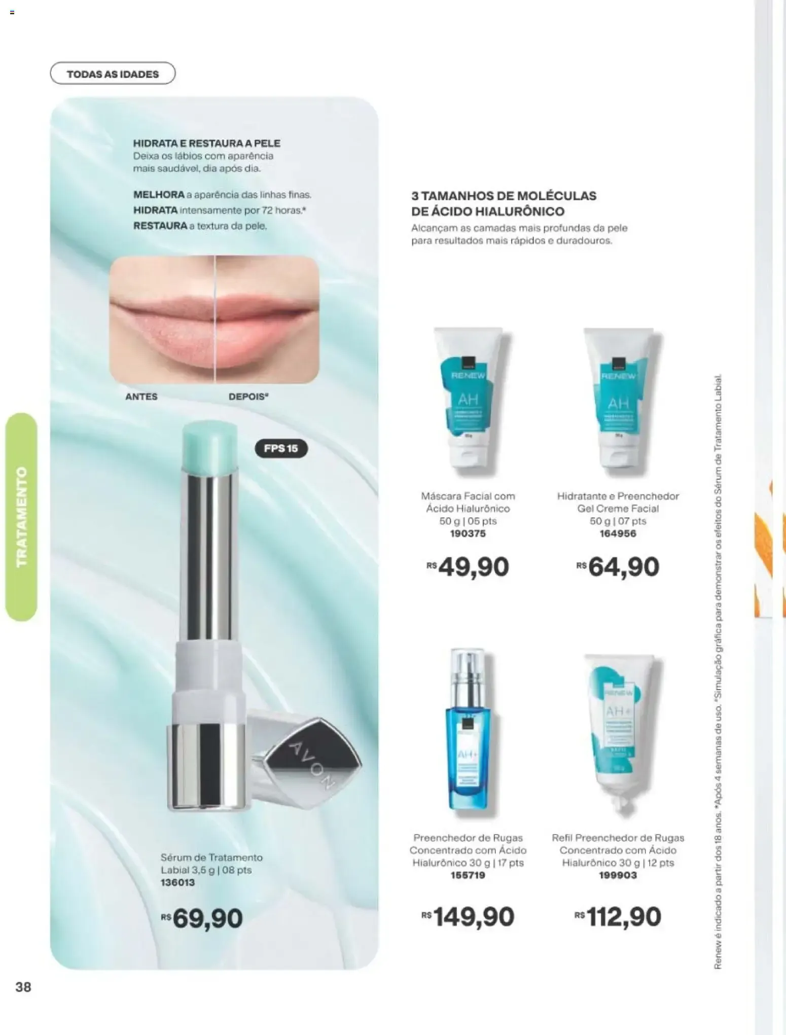 Encarte de Revista Avon folheto - Campanha 11 de 29/06/2026 | Promoção Online 29 de junho até 20 de julho 2026 - Pagina 38