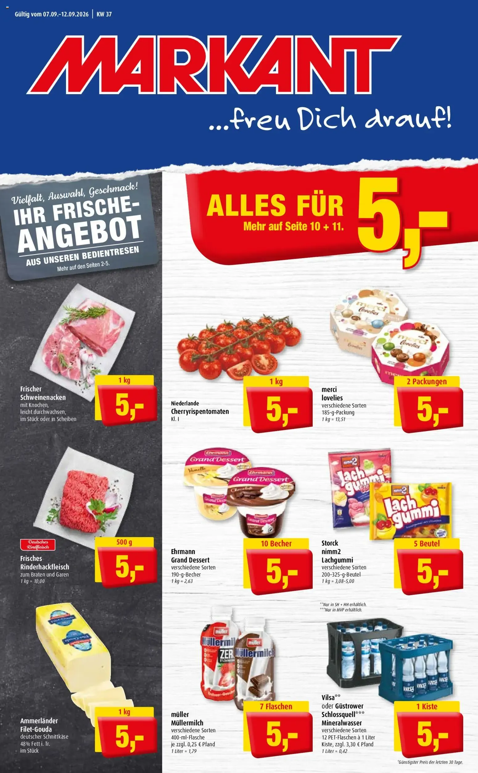 Markant Prospekt (ab 07.09.2026) zum Blättern von 7. September bis 12. September 2026 - Prospekt seite 1