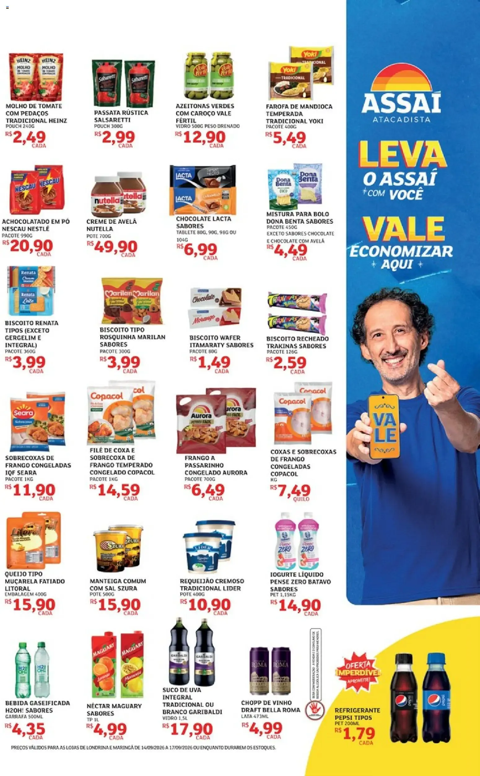 Encarte de Assaí Atacadista ofertas - PR de 14/09/2026 | Promoções Online 14 de setembro até 17 de setembro 2026 - Pagina 3