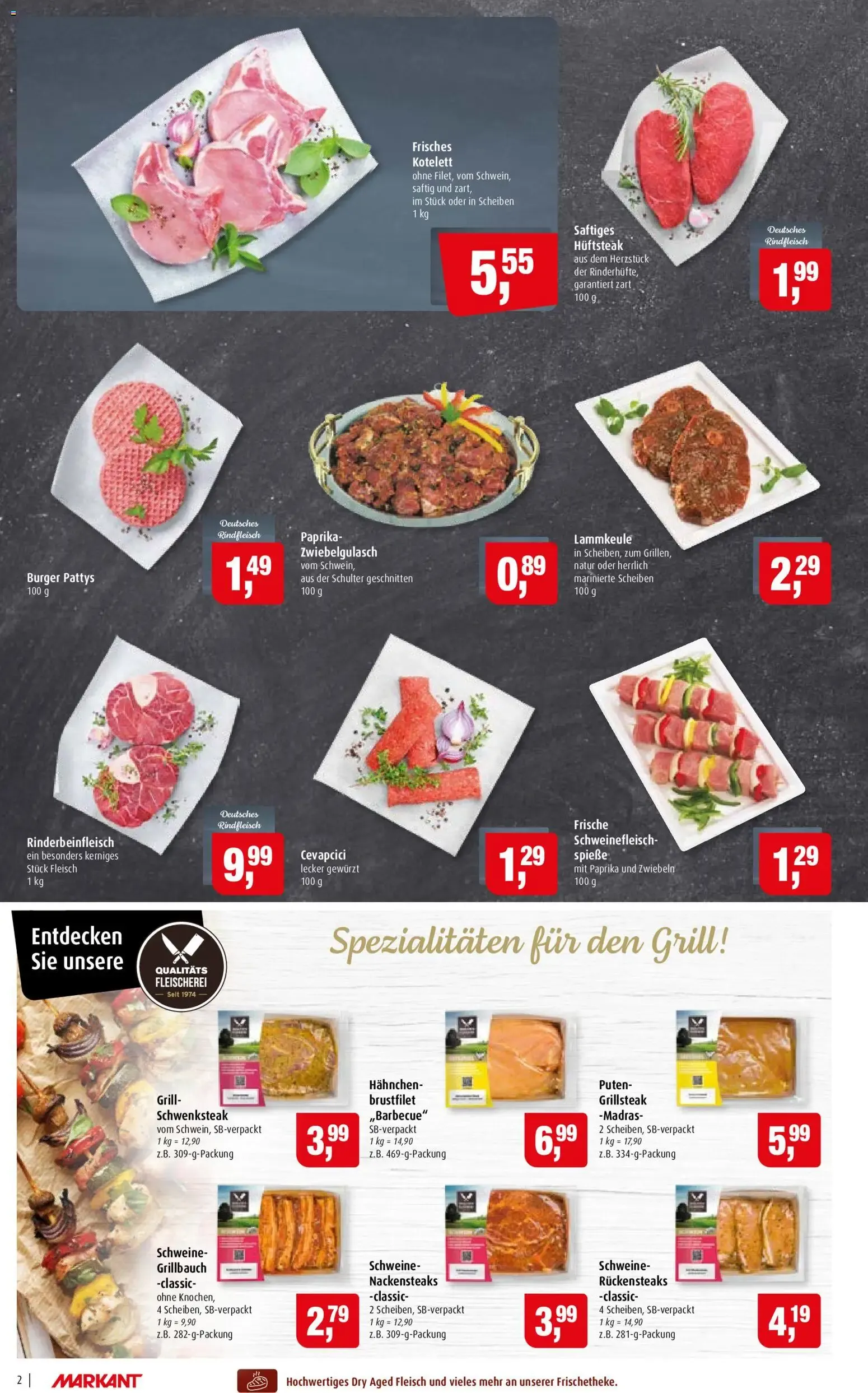 Markant Prospekt (ab 22.06.2026) zum Blättern von 22. Juni bis 27. Juni 2026 - Prospekt seite 2