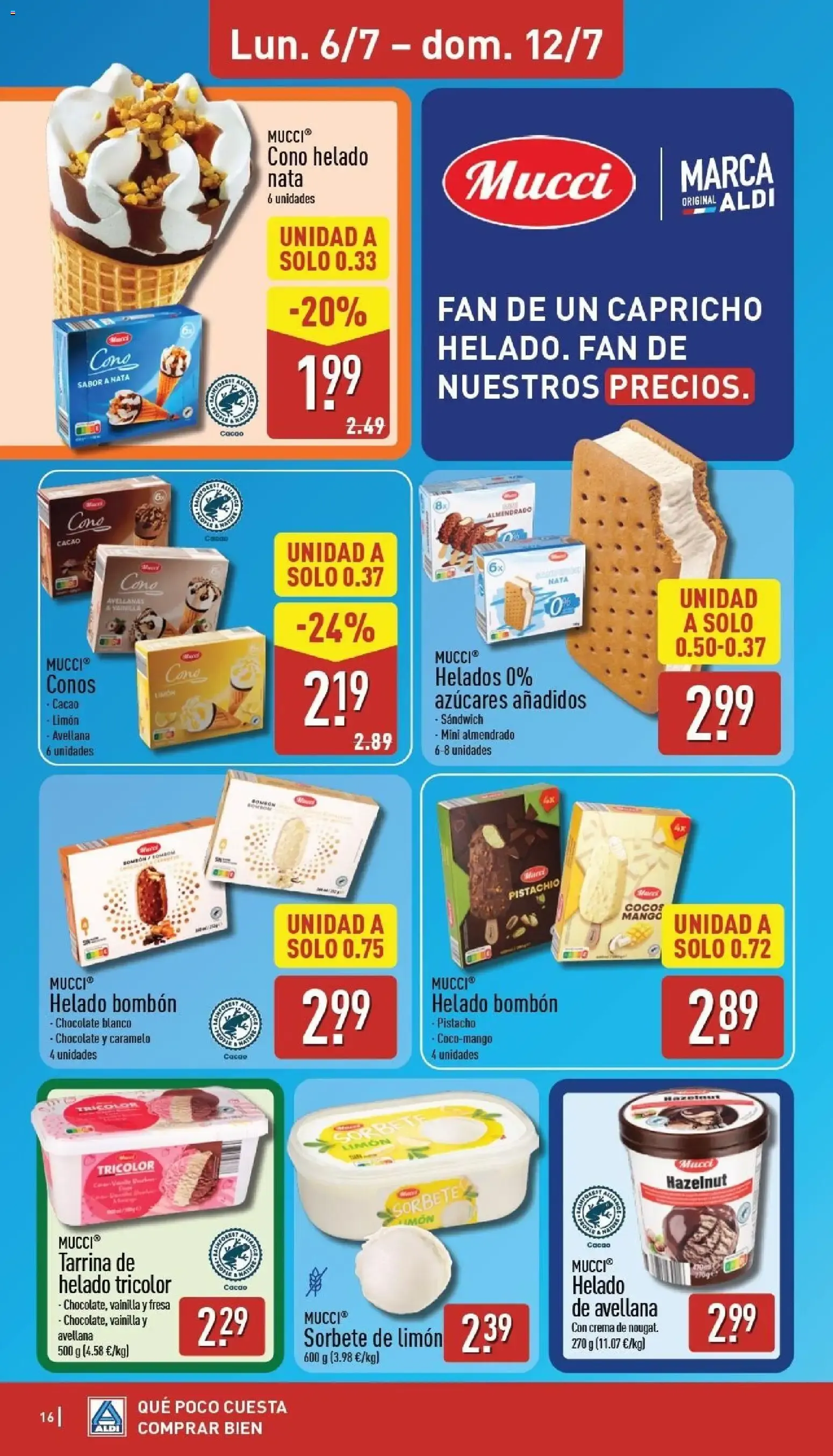 Catálogo de Un baño de frescura al mejor precio. 6 de julio al 12 de julio 2026 - Página 16